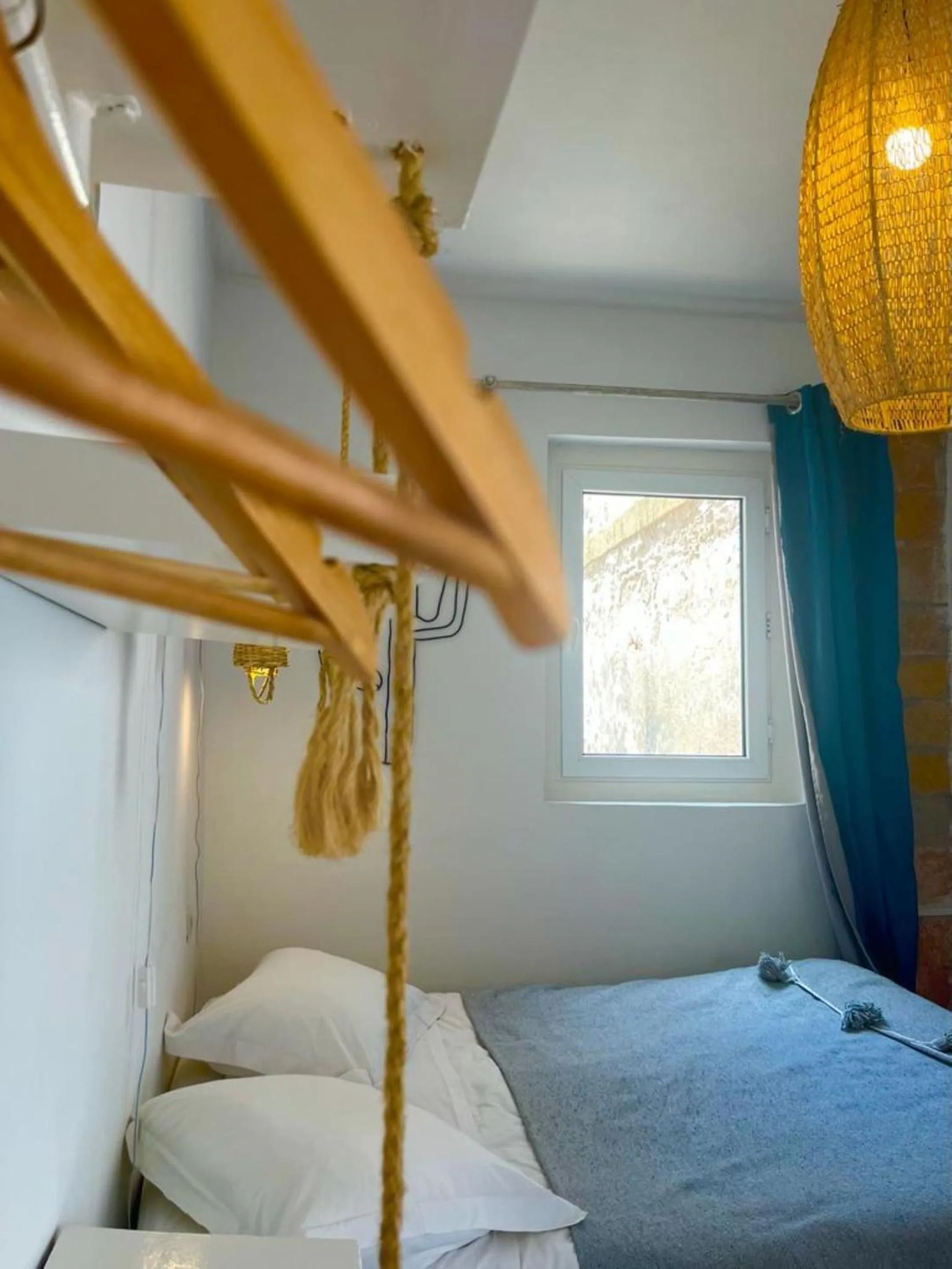 Photo of the whole room, Bed in Hôtel Emeraude Essaouira