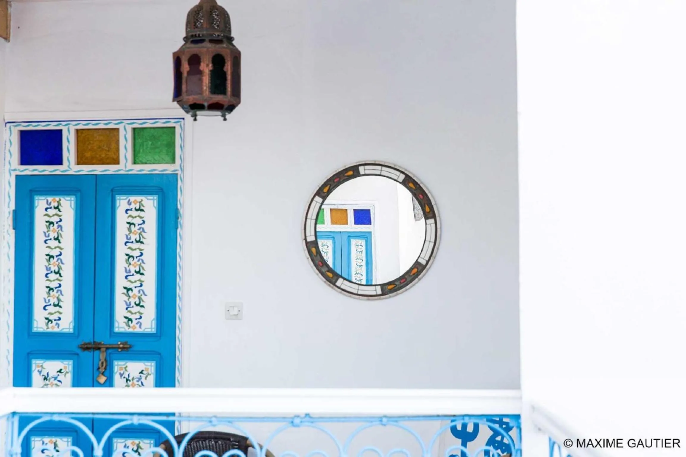 Balcony/Terrace in Hôtel Emeraude Essaouira