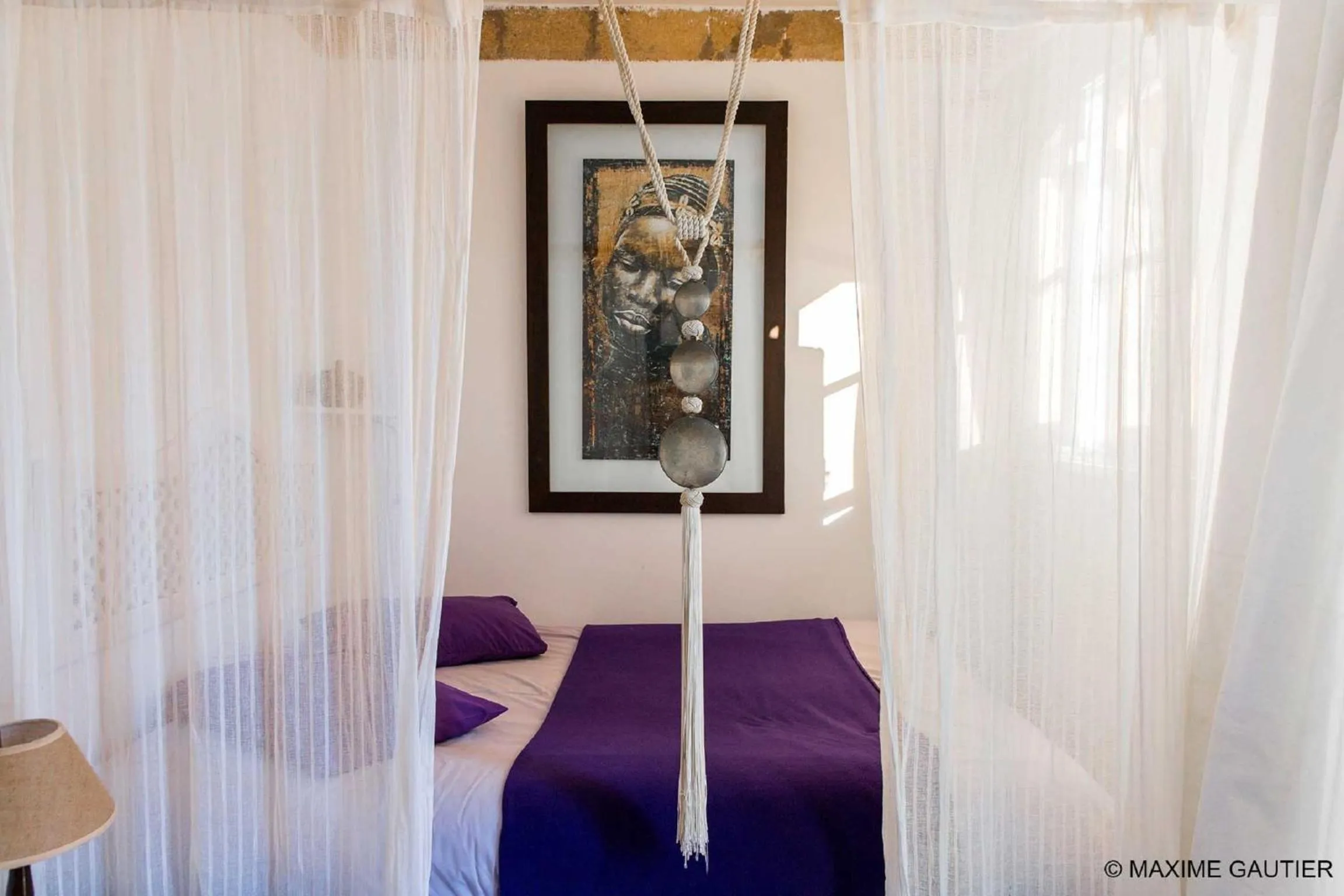 Bedroom in Hôtel Emeraude Essaouira