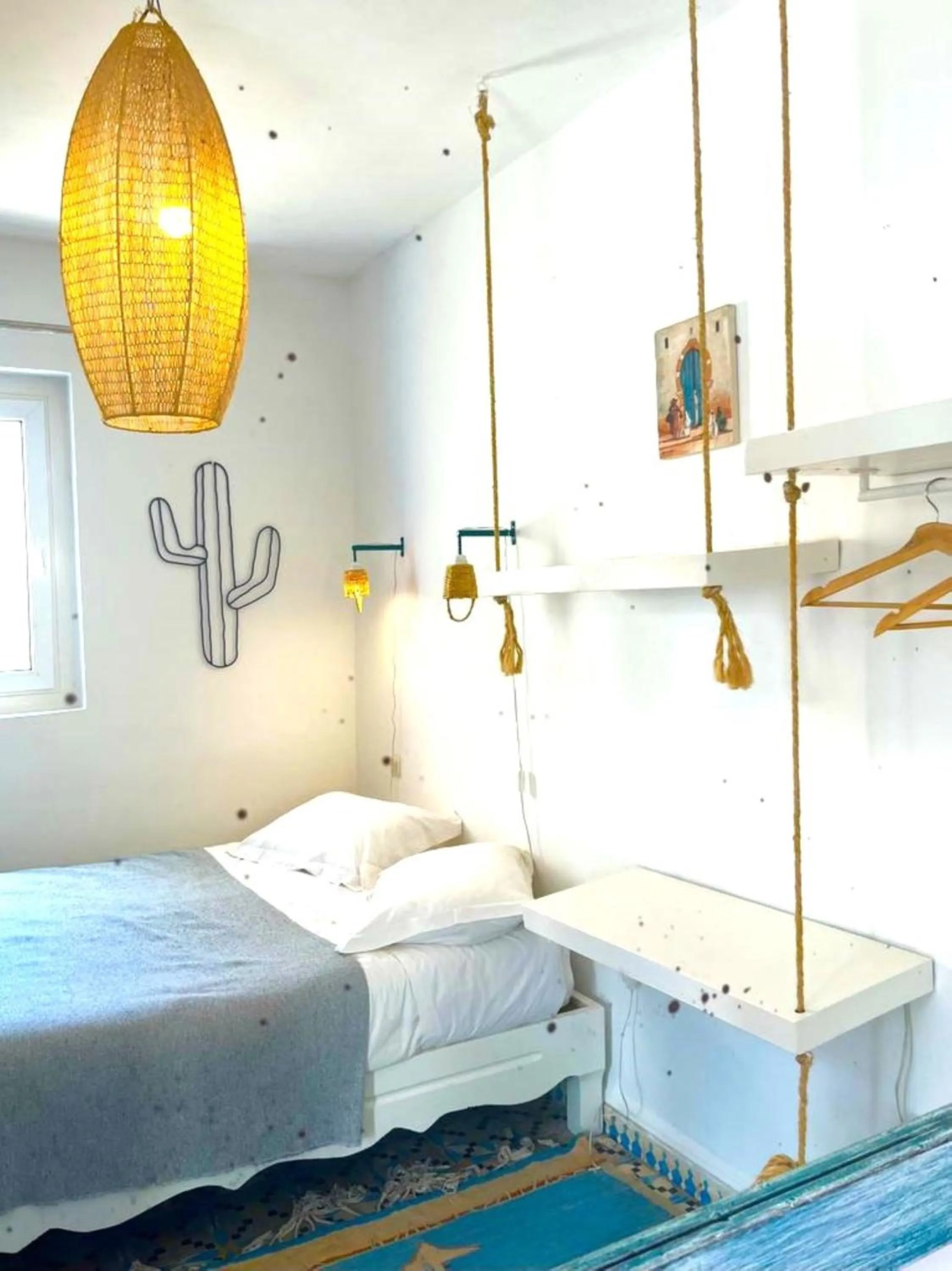 Bedroom, Bed in Hôtel Emeraude Essaouira