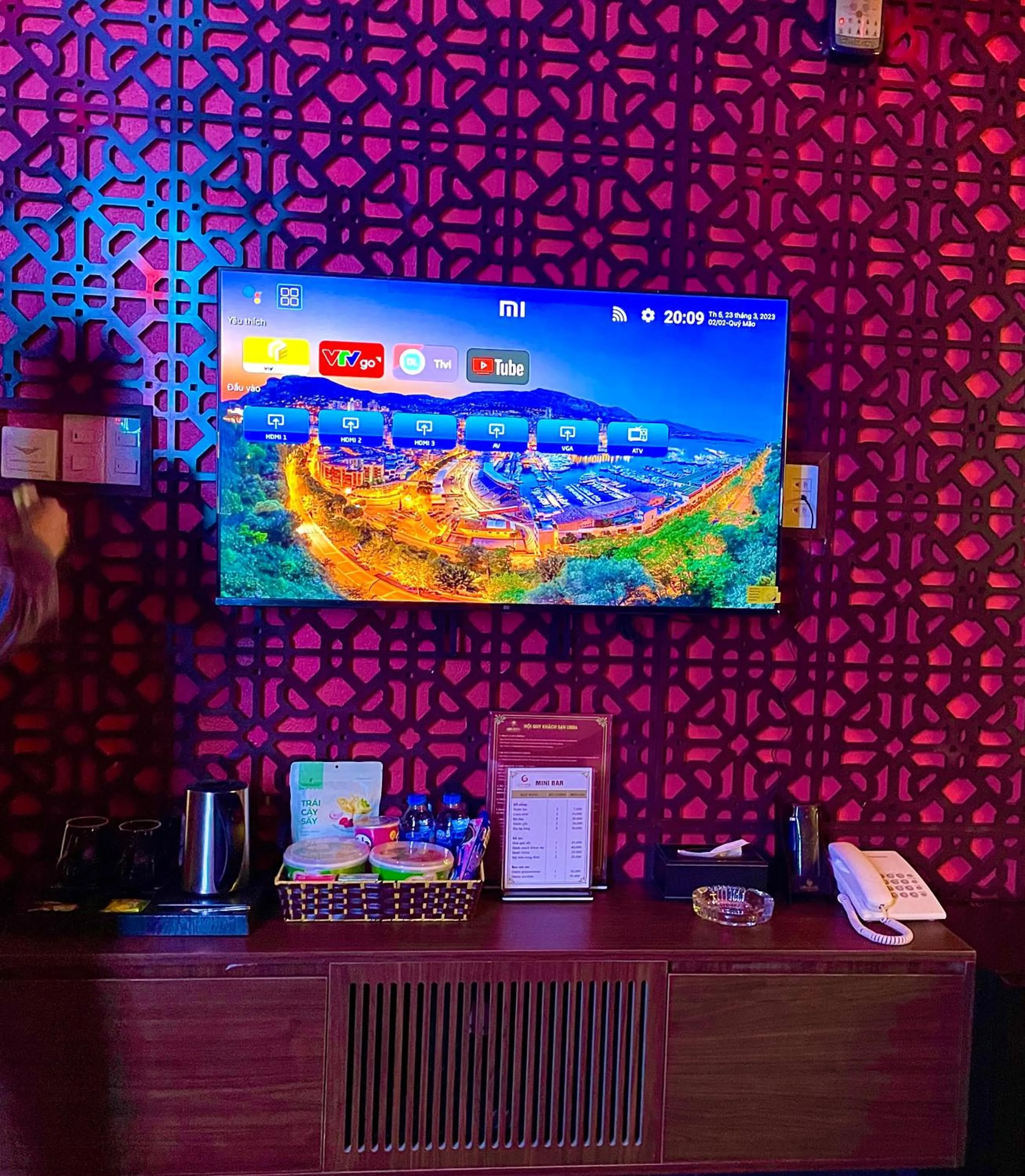 TV and multimedia in LIBRA HOTEL