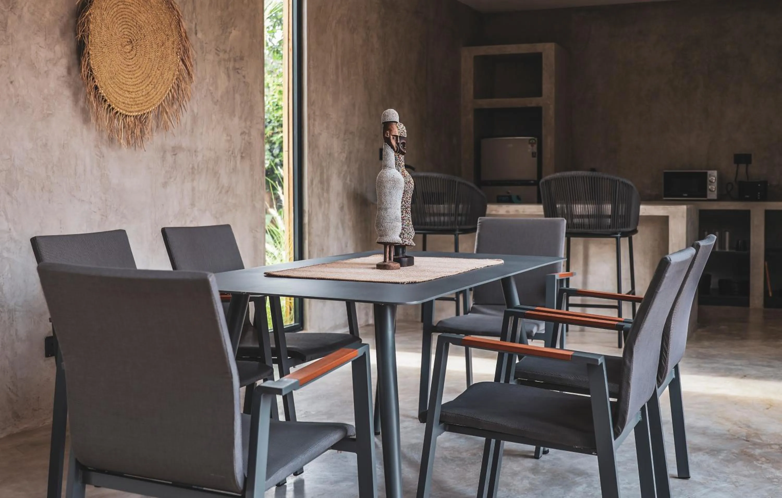 kitchen in LalaGalu - Beachfront EcoCabins