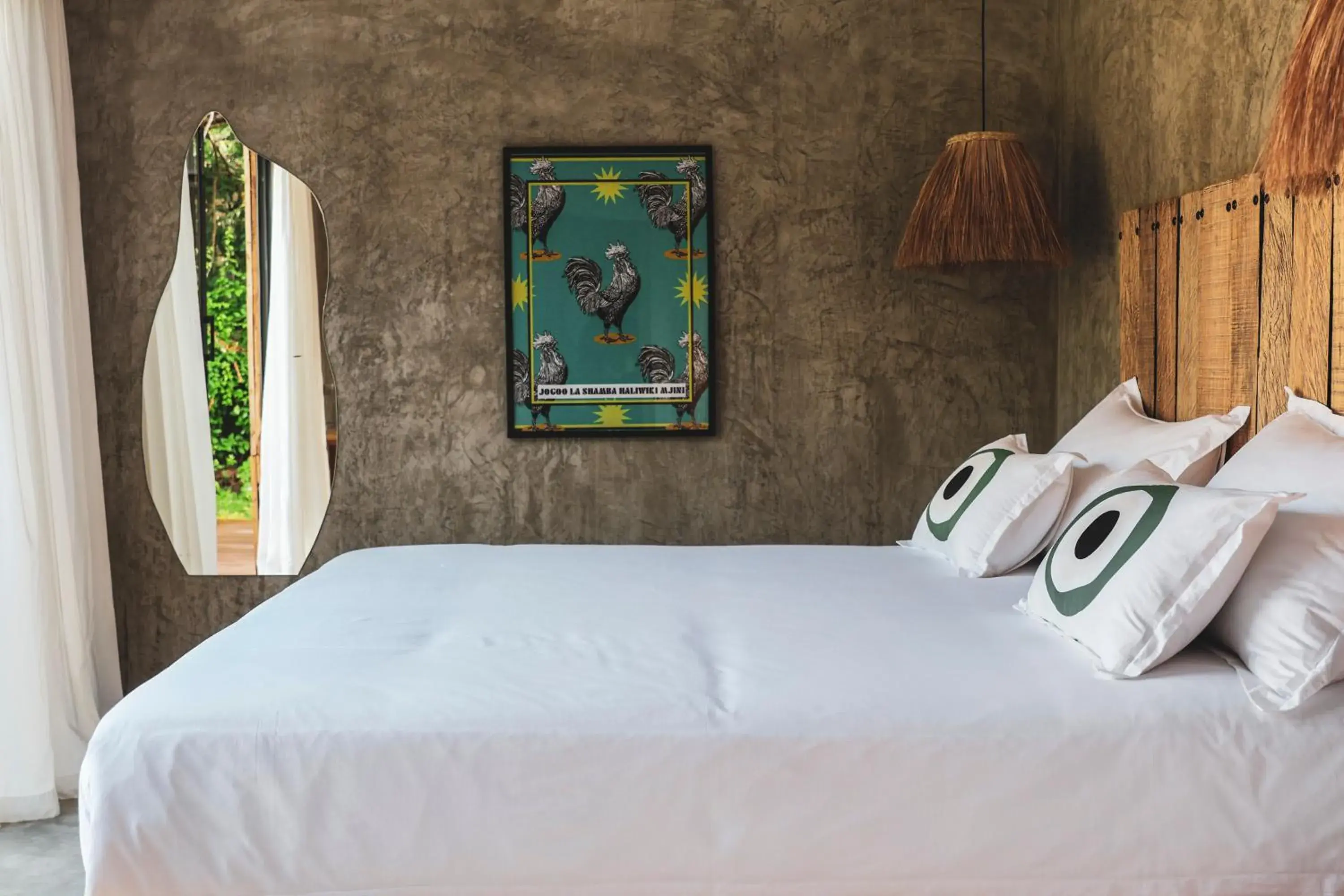 Deluxe Double Room in LalaGalu - Beachfront EcoCabins Deluxe Double Room in LalaGalu - Beachfront EcoCabins