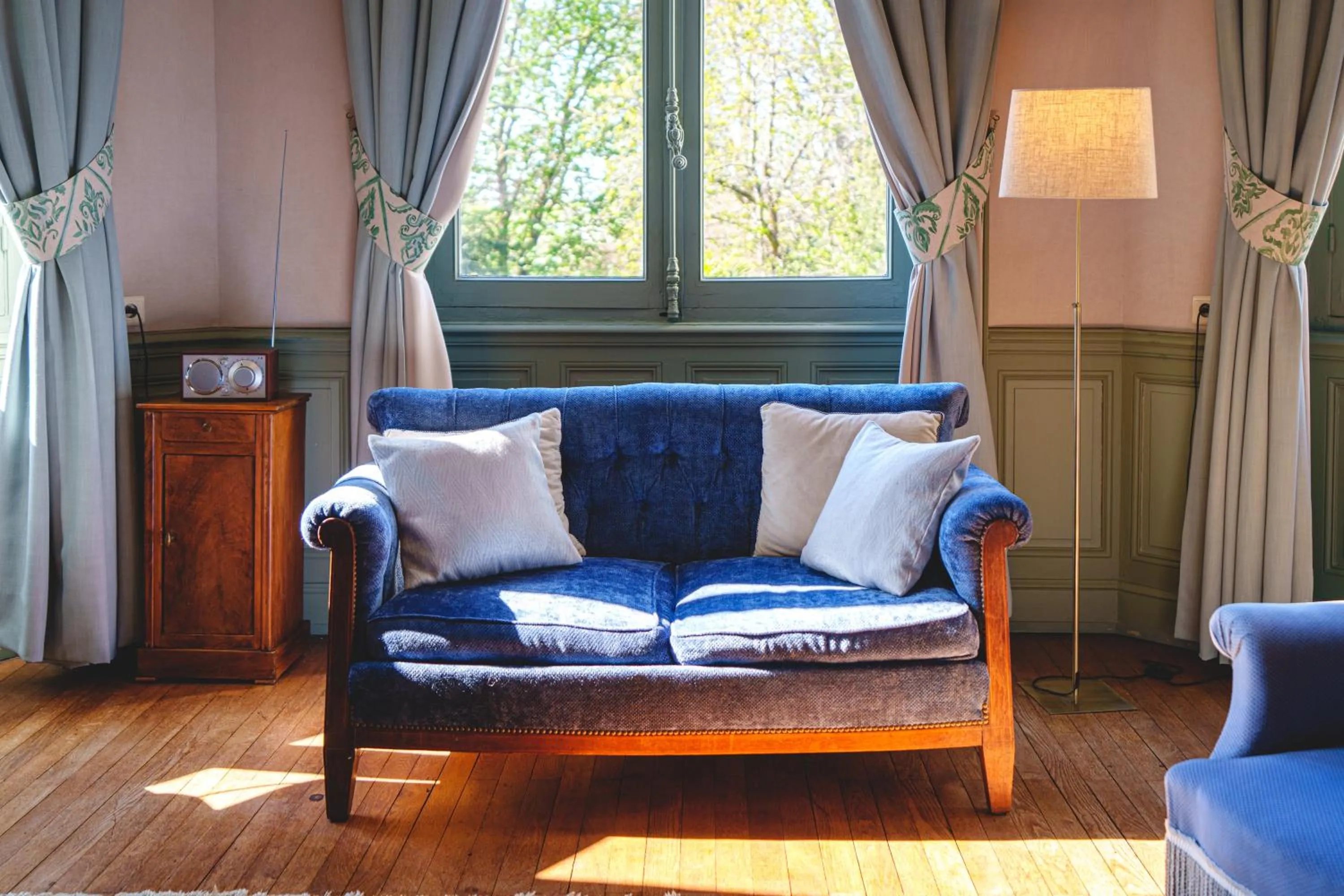 Seating area in Château La Comtesse de Loire & Spa
