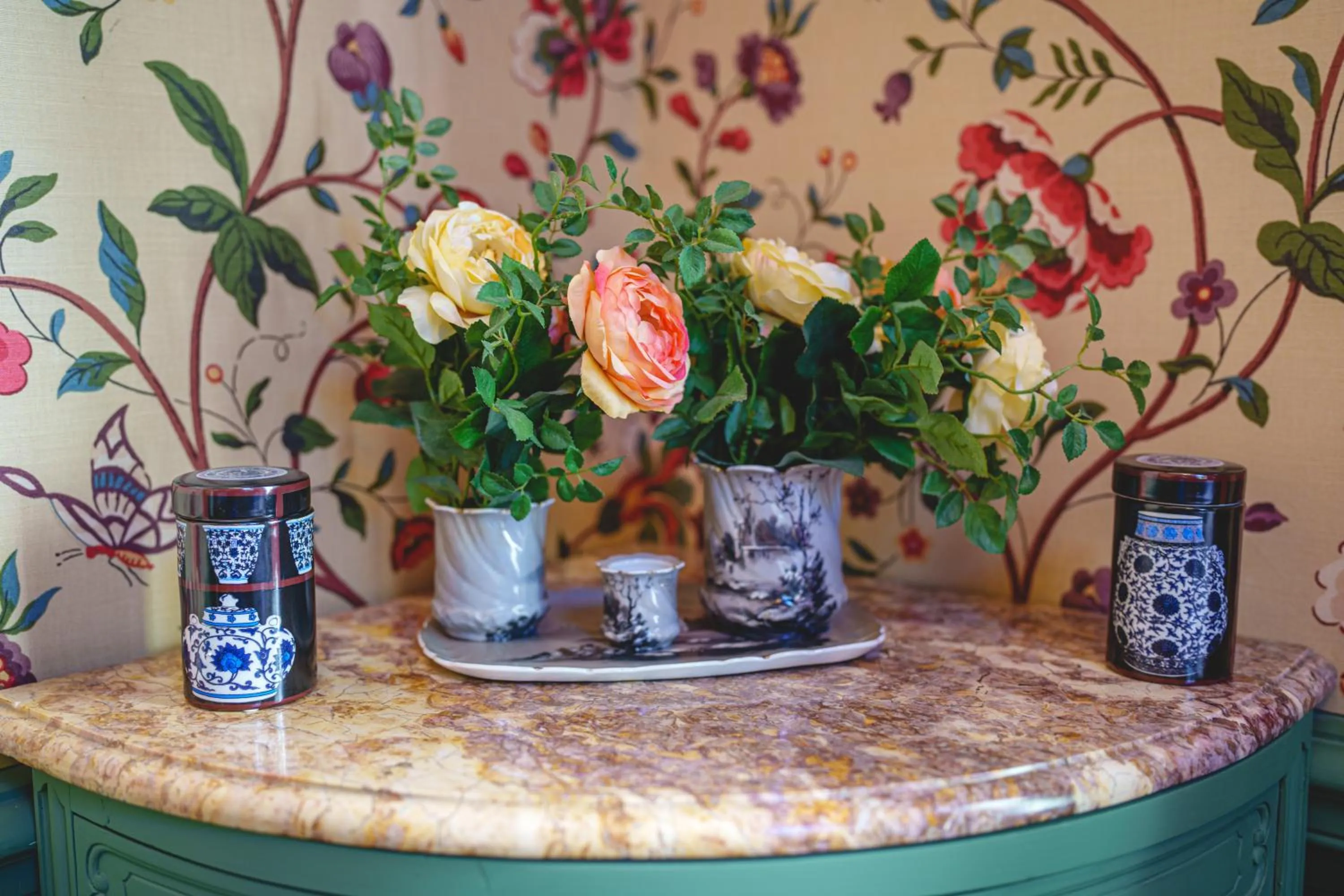 Decorative detail in Château La Comtesse de Loire & Spa