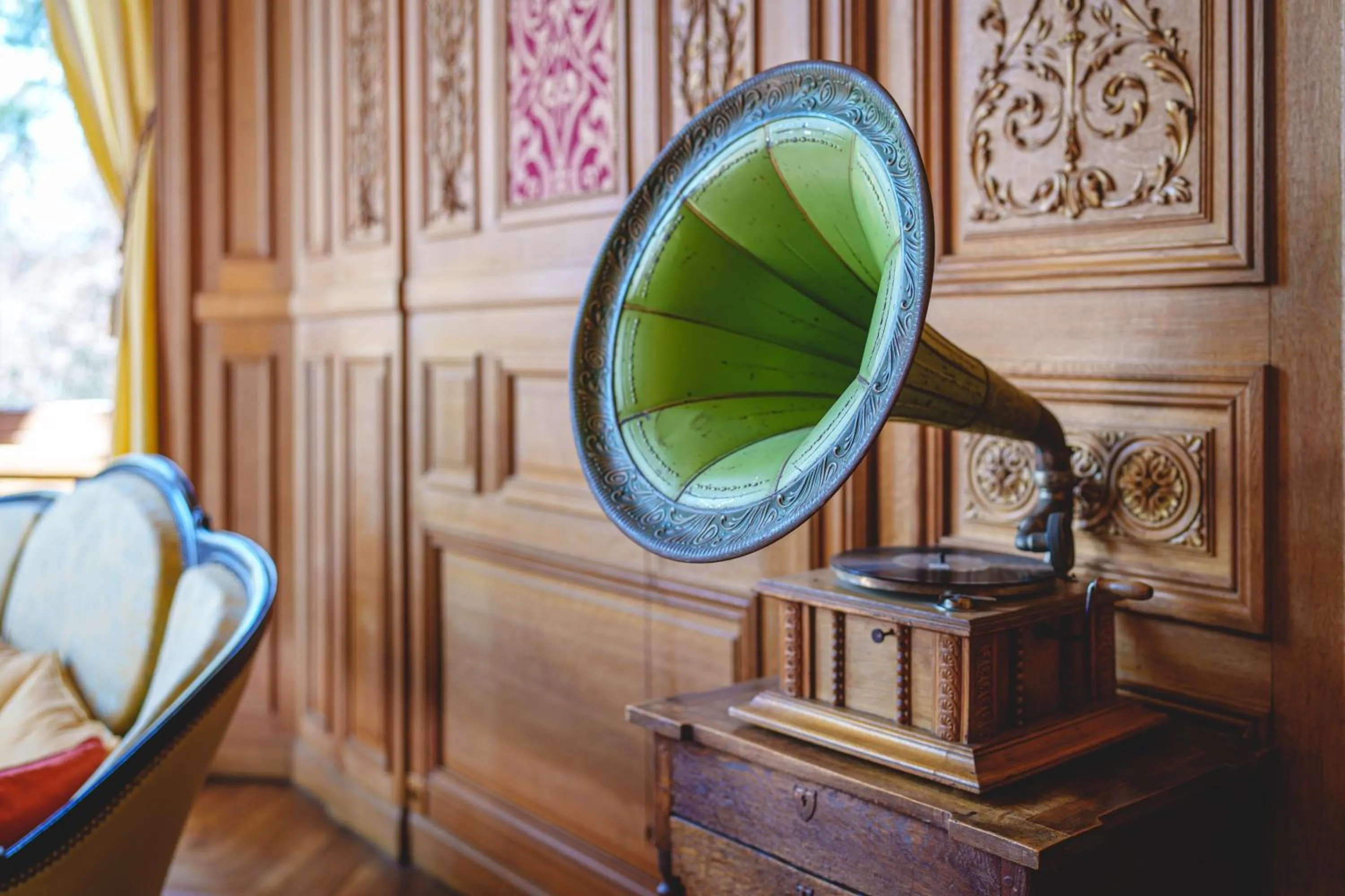 Living room in Château La Comtesse de Loire & Spa