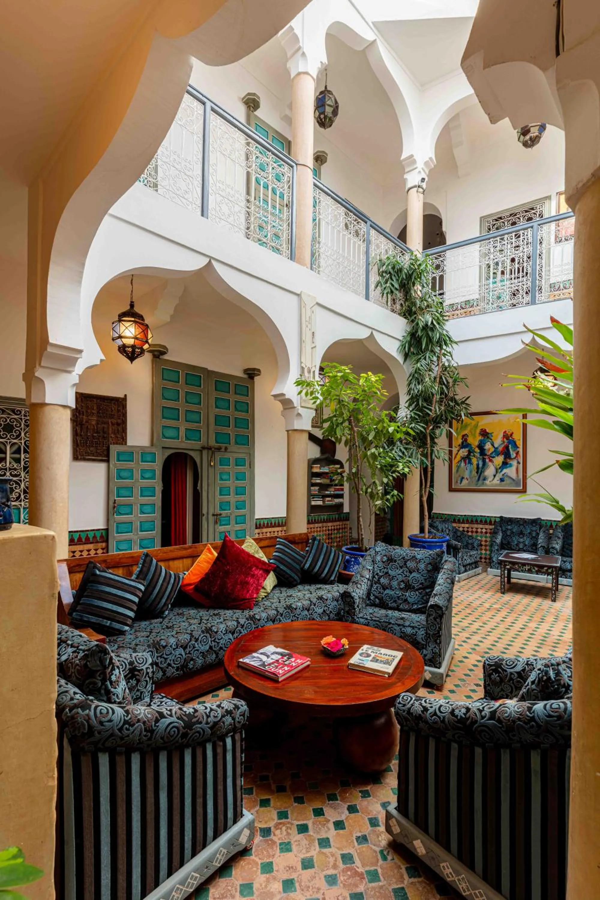 Living room in Riad Zinoun & Spa 11 Rooms