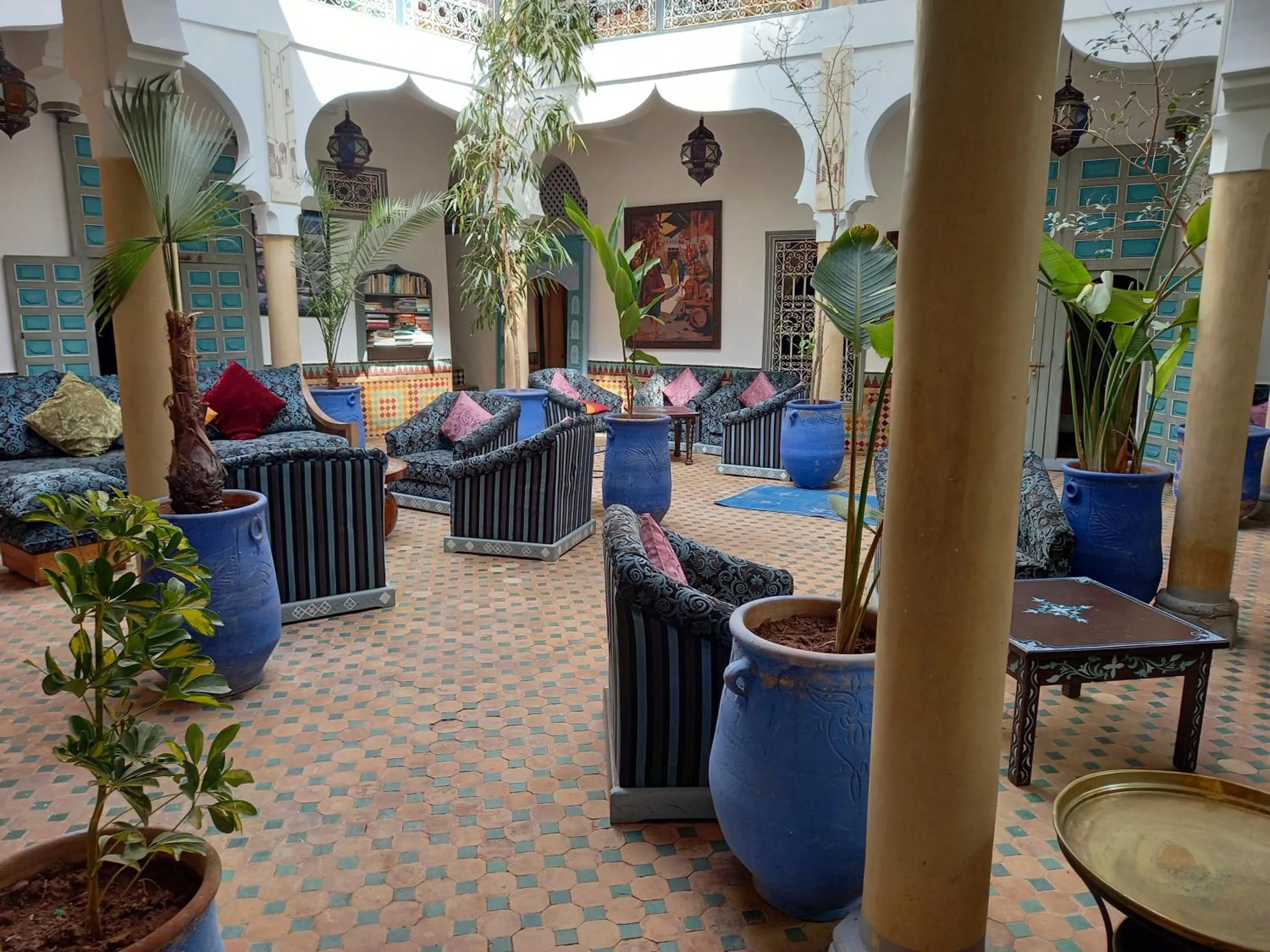 Living room in Riad Zinoun & Spa 11 Rooms