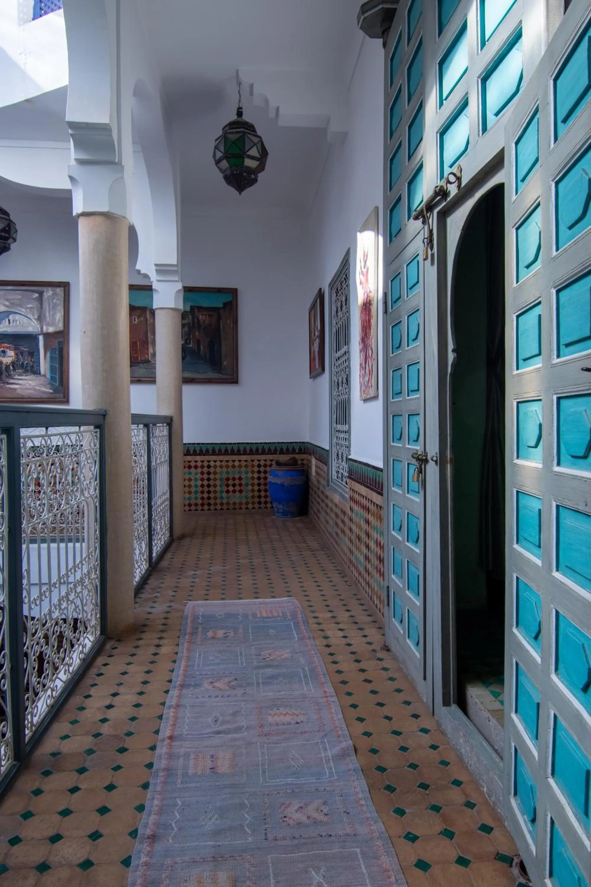 Patio in Riad Zinoun & Spa 11 Rooms