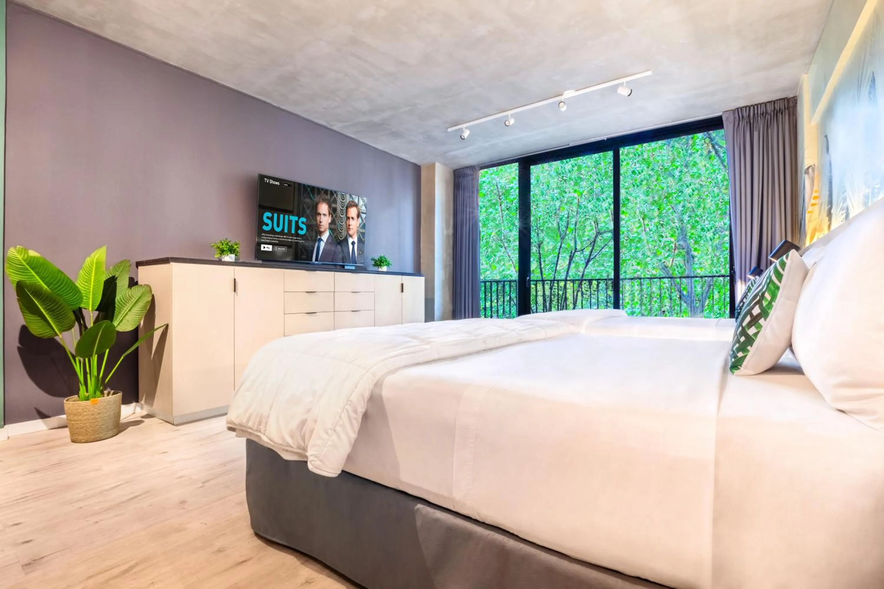 Bed in Deluxe Apartments in Palermo - by BueRentals