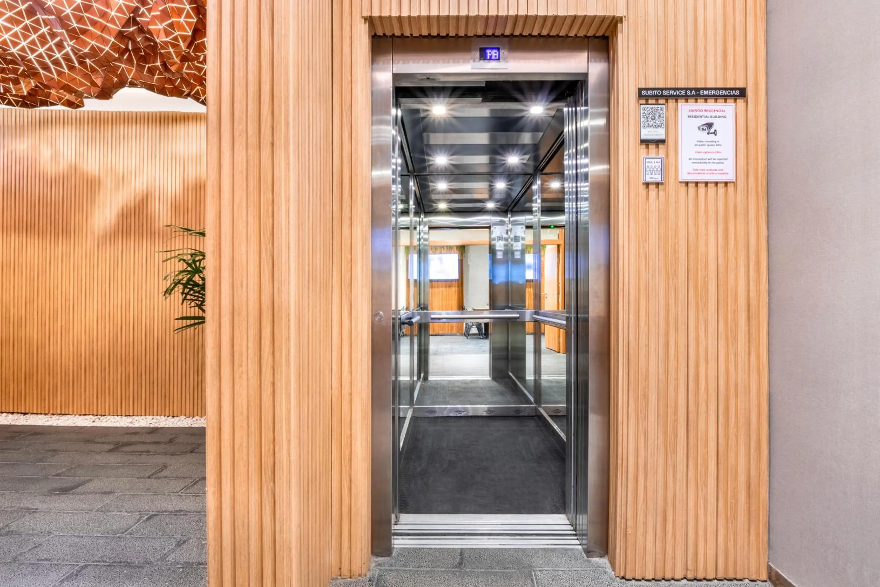 elevator in Deluxe Apartments in Palermo - by BueRentals