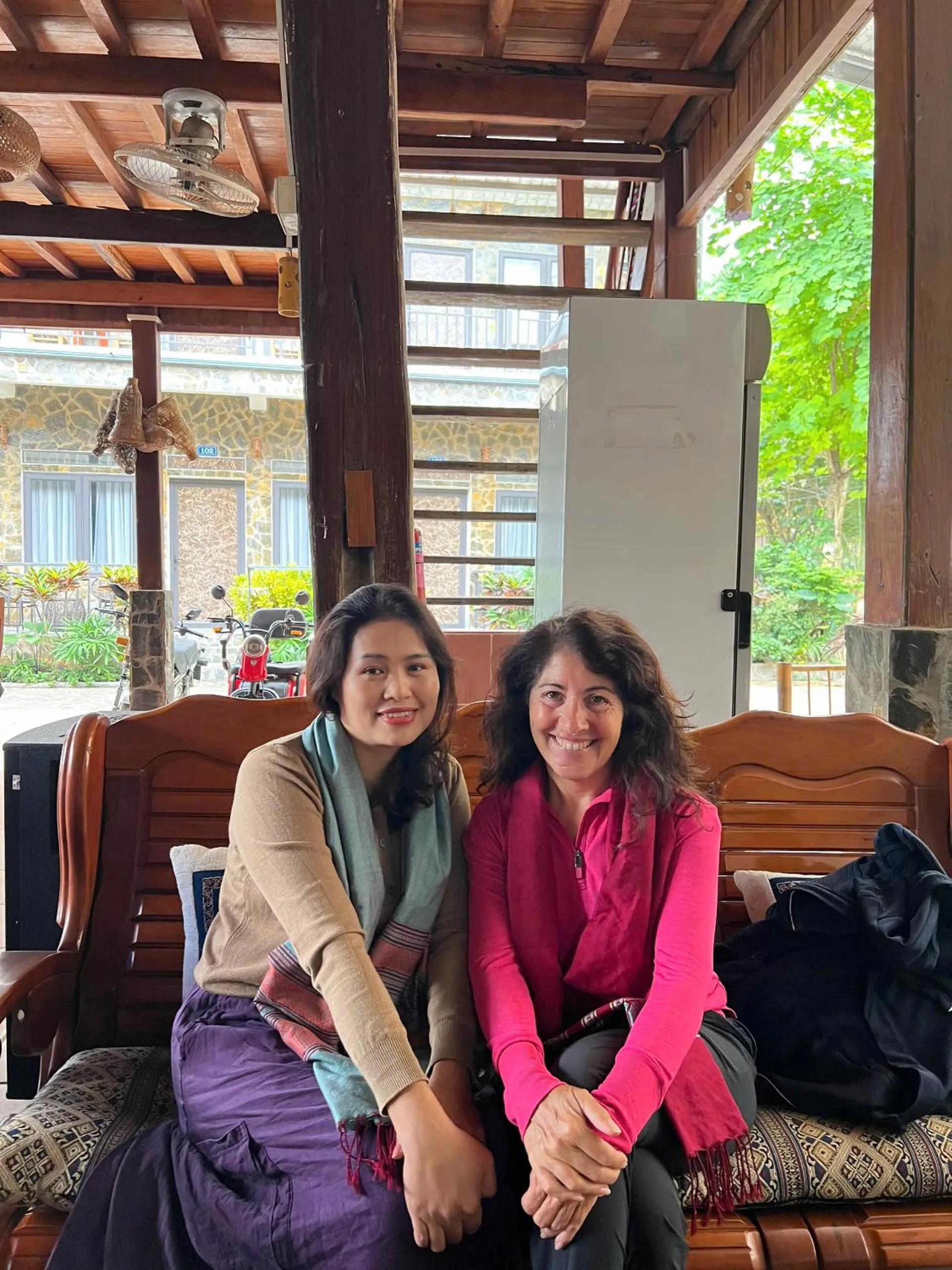 Guests in Mai Châu Happy House