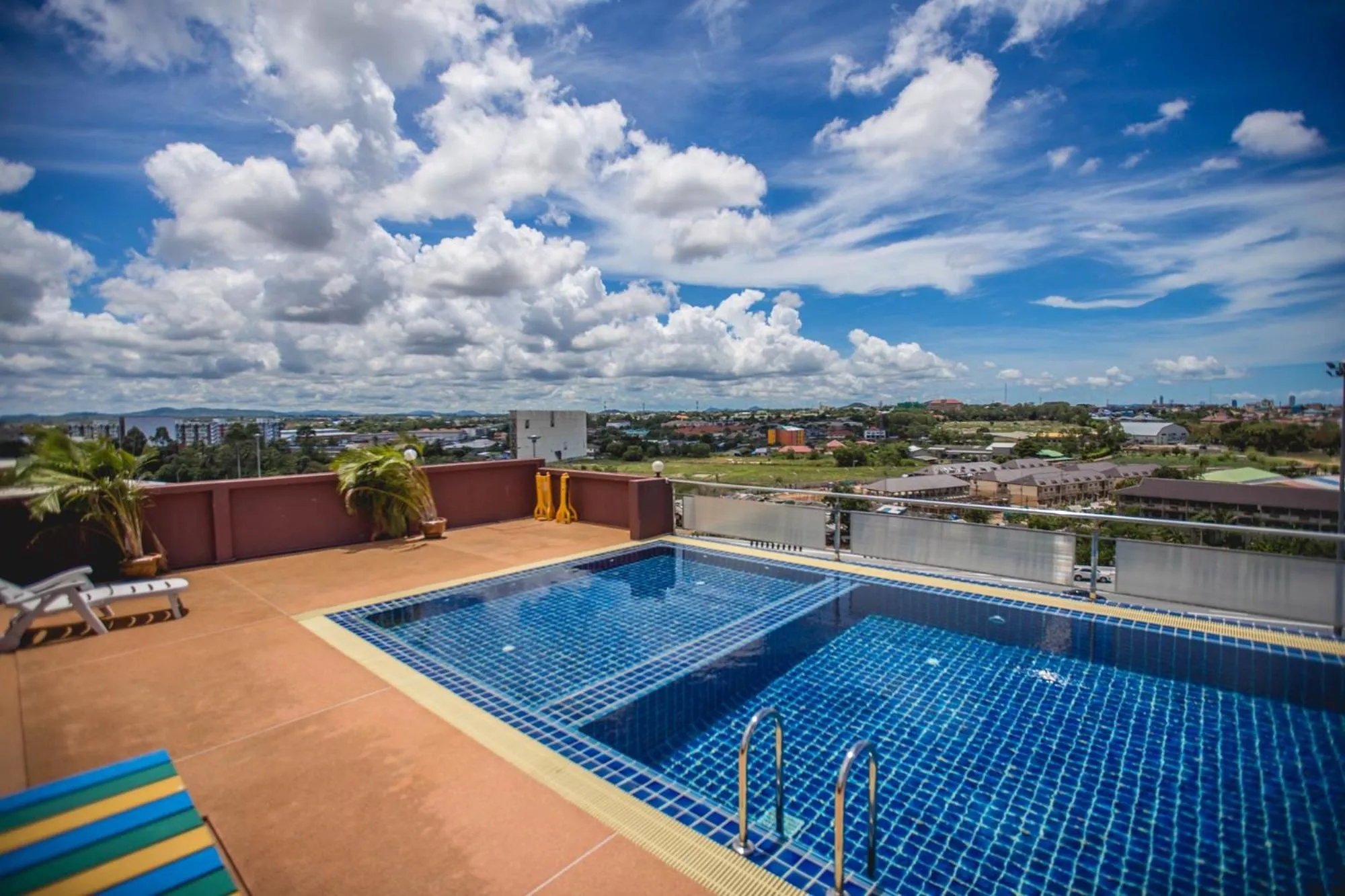 Swimming pool in CK Resort Pattaya