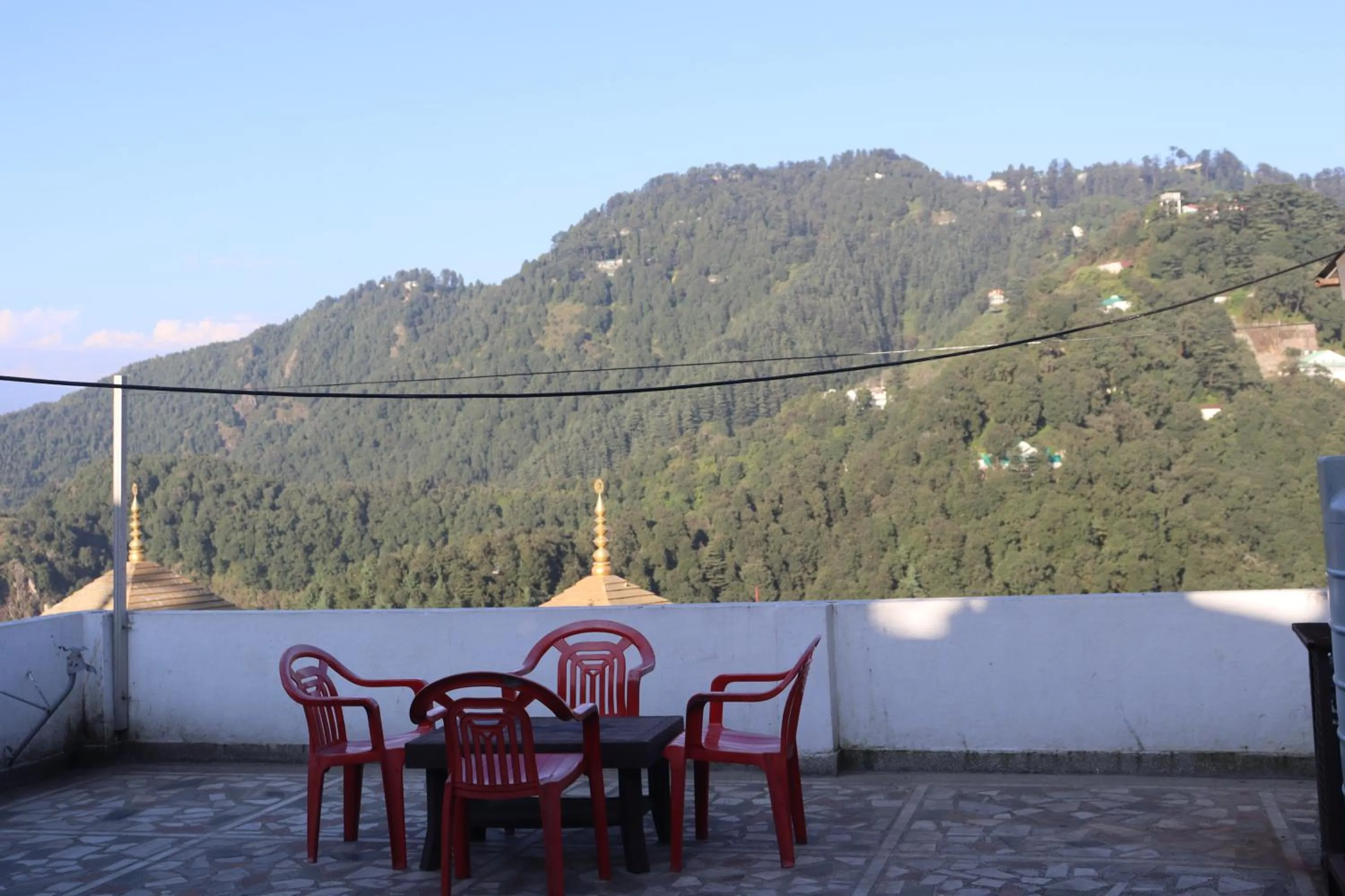 Balcony/Terrace in Hotel Tourist Home By palak Hospitality