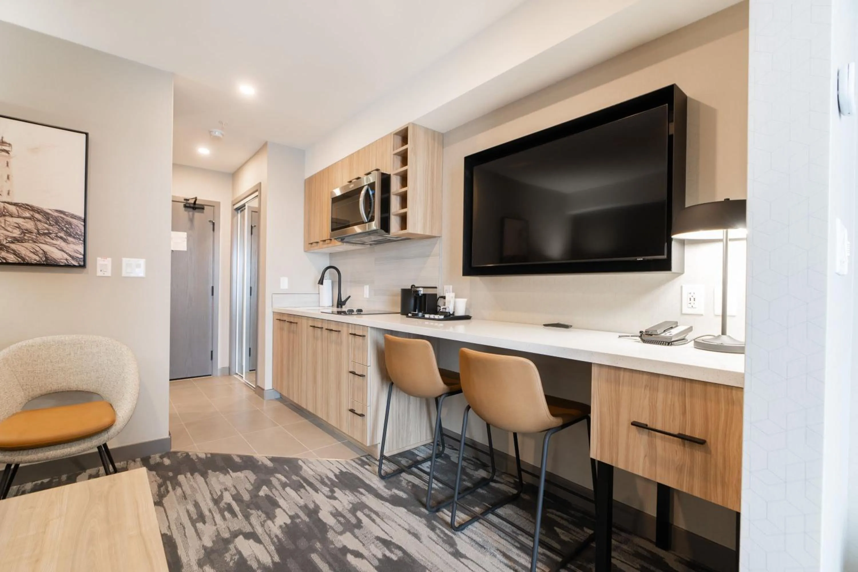 Kitchen or kitchenette in Sandman Signature Dartmouth Hotel & Suites