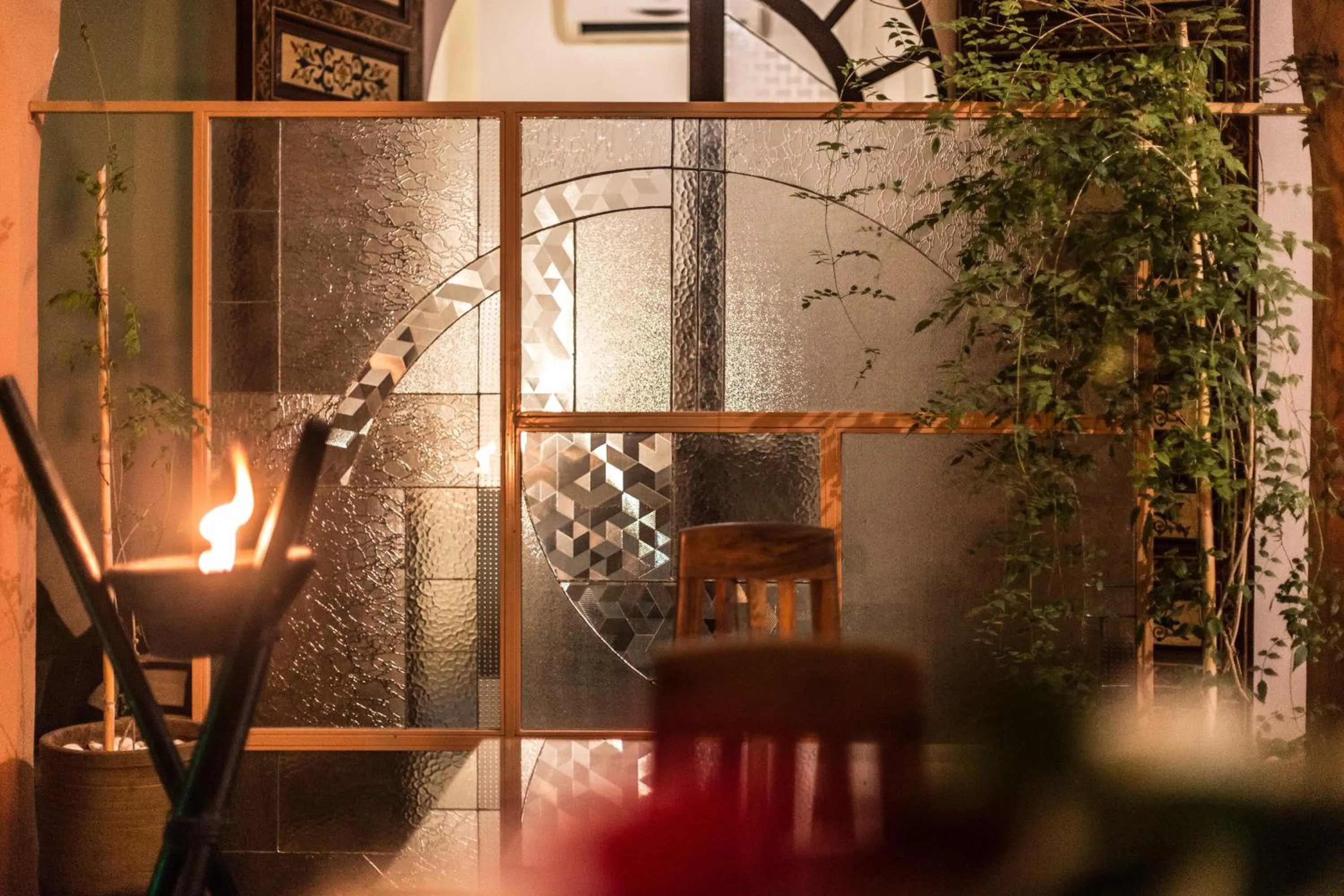 Patio in Riad El Grably