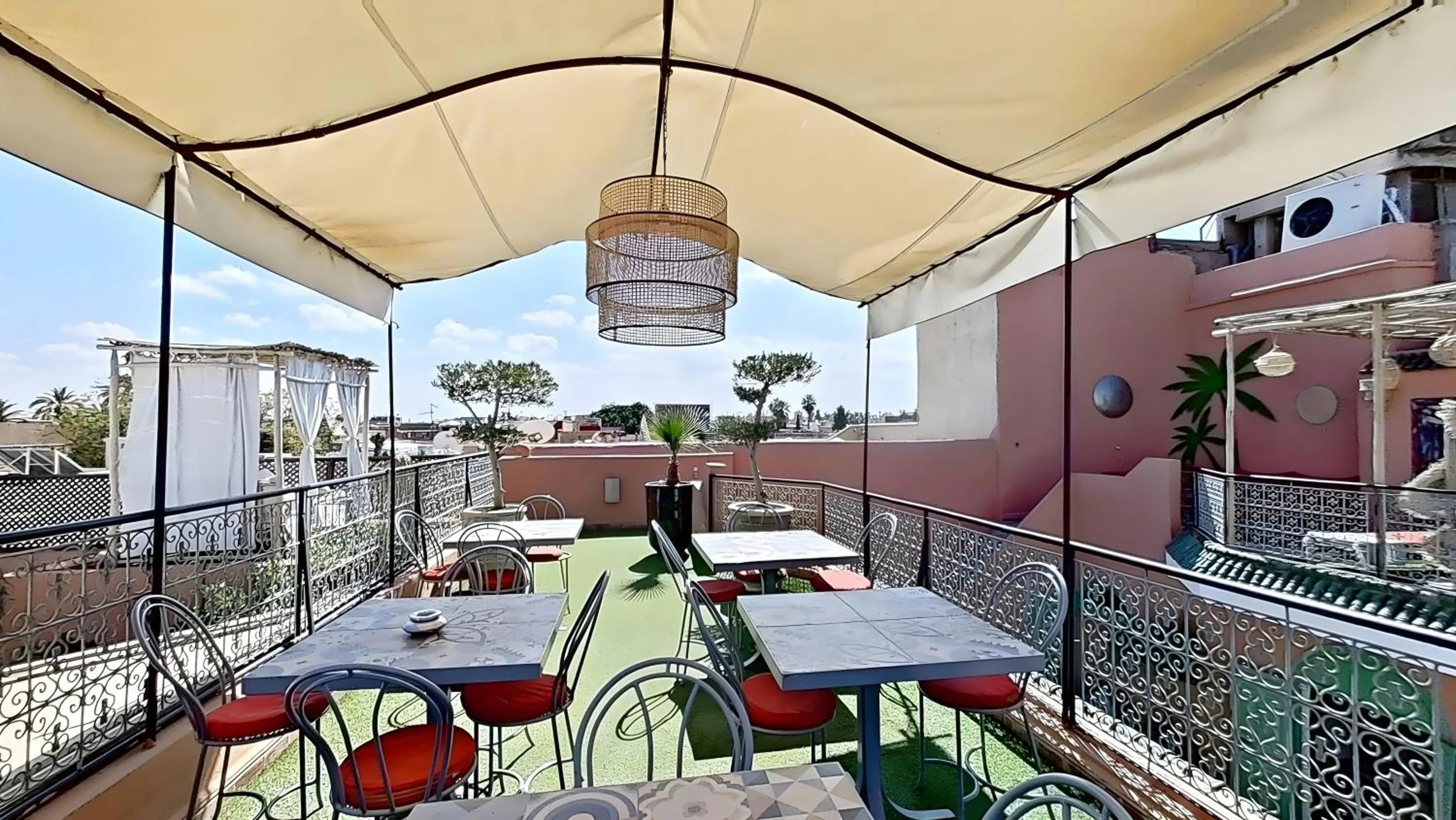 Patio in Riad El Grably