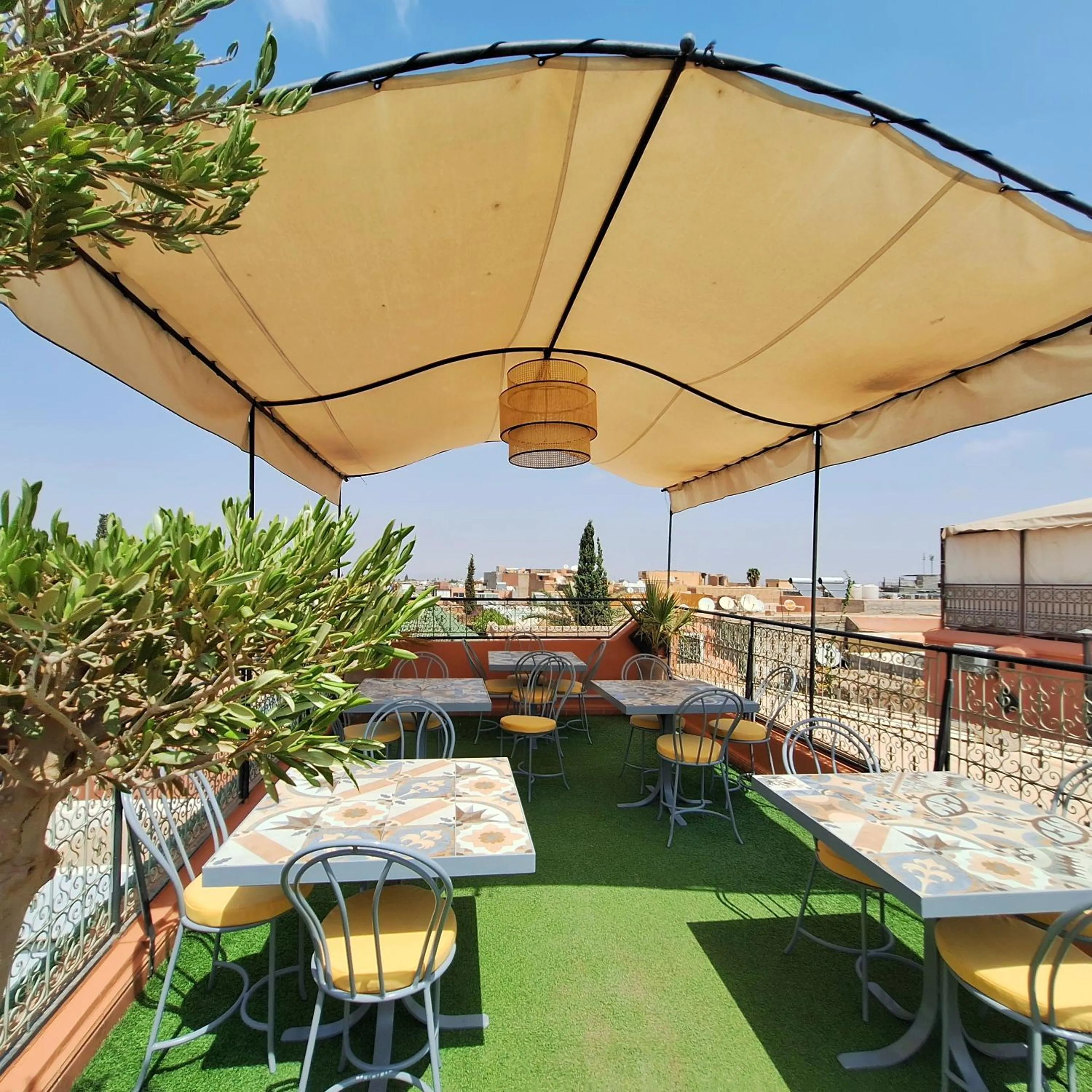Patio in Riad El Grably