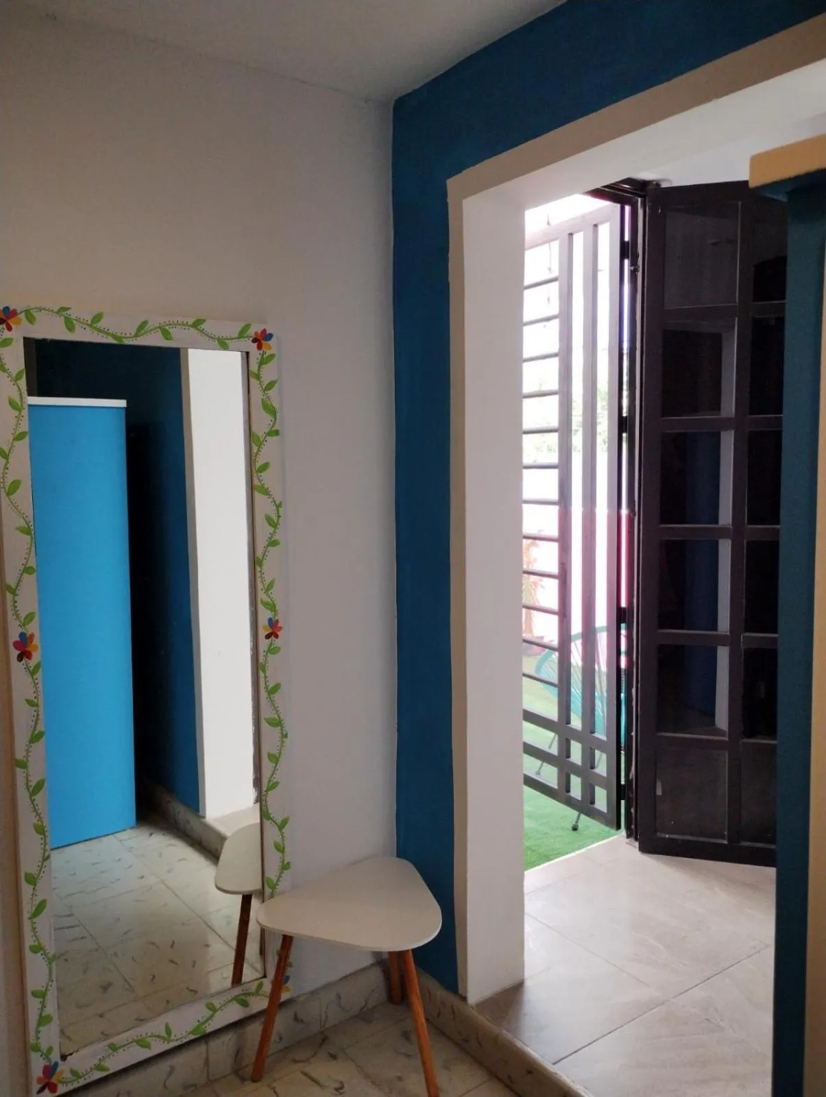 Bed in T´úubul K´iin Bed & Breakfast