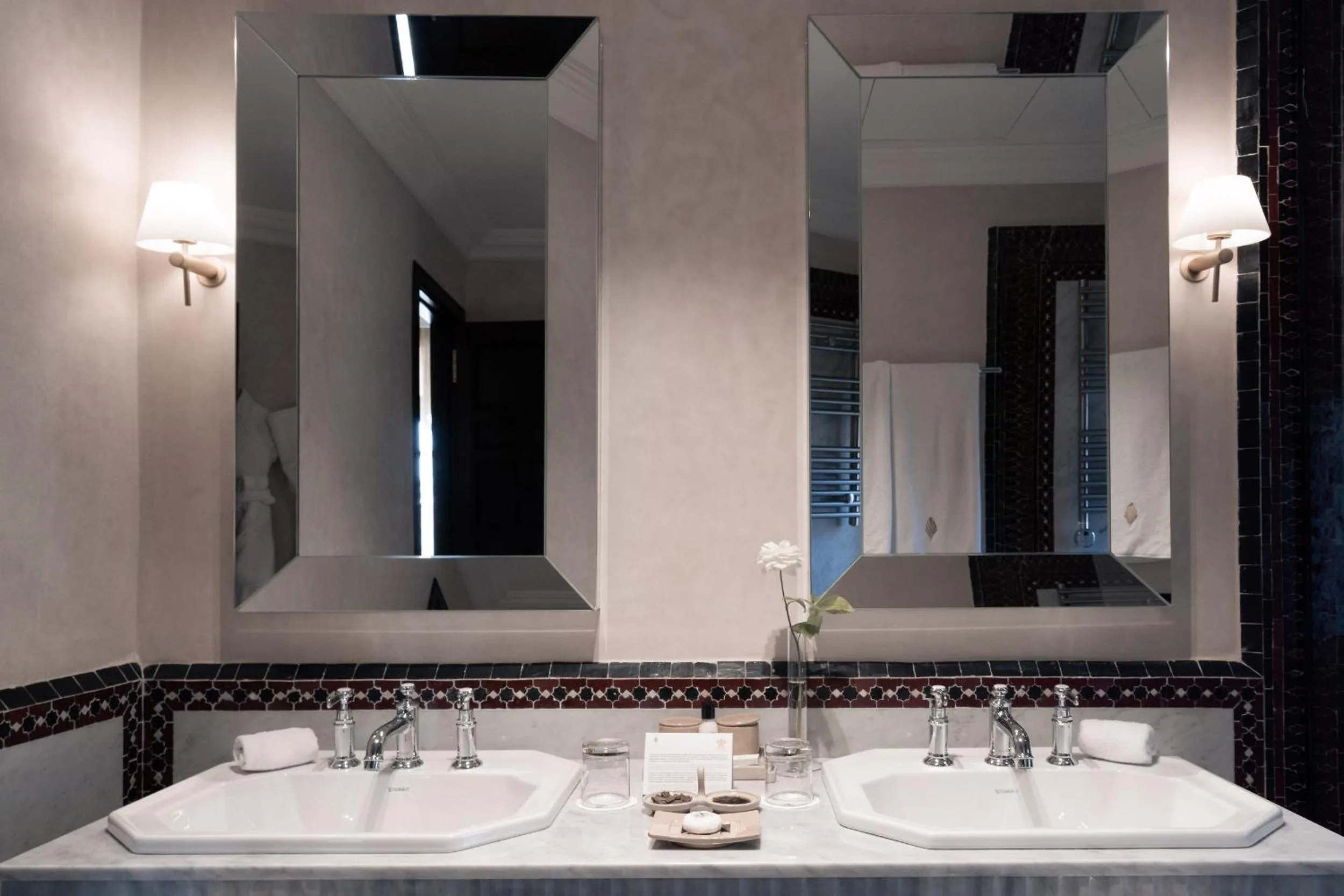 Bathroom in Riad Fes - Relais & Châteaux