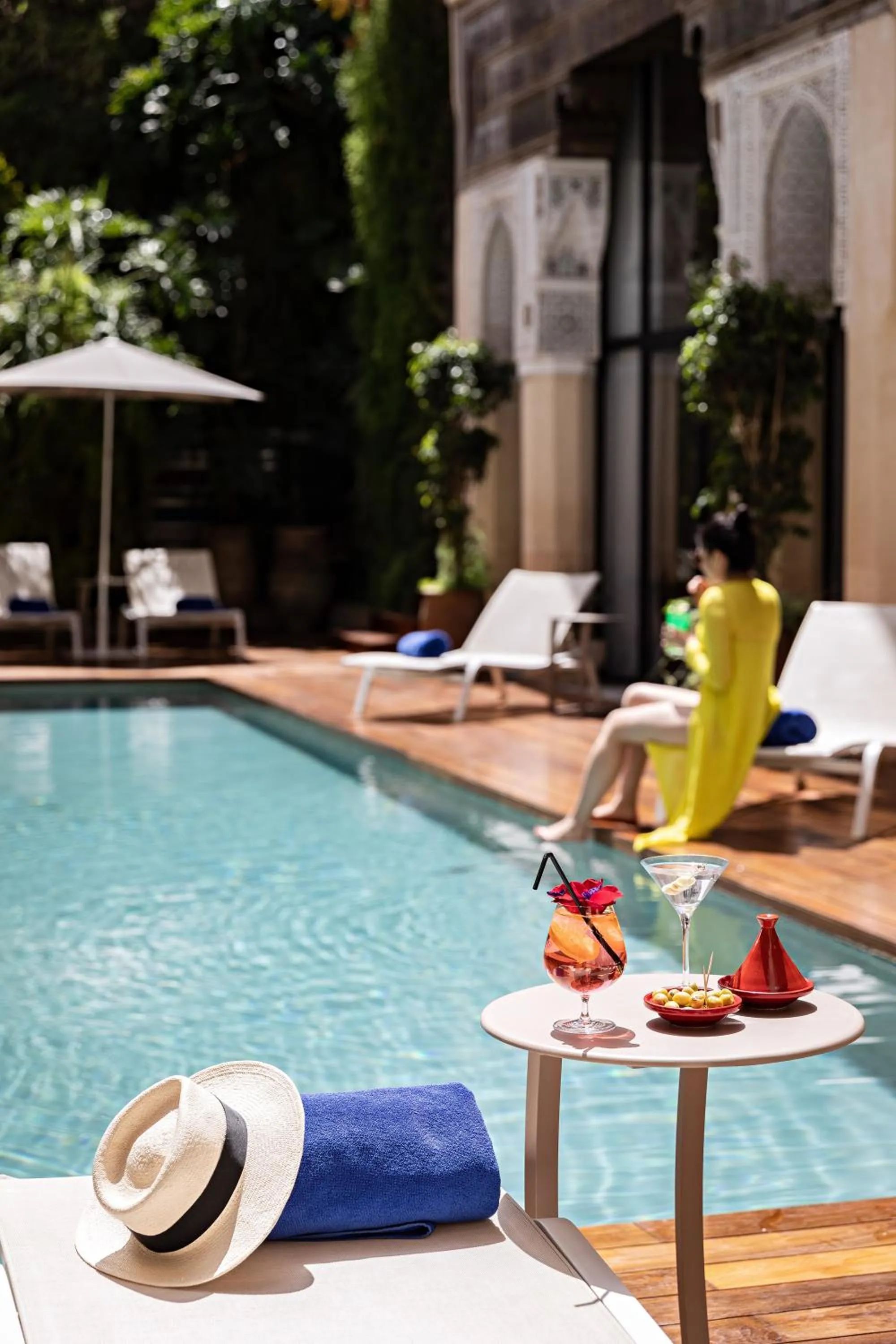 Swimming pool in Riad Fes - Relais & Châteaux