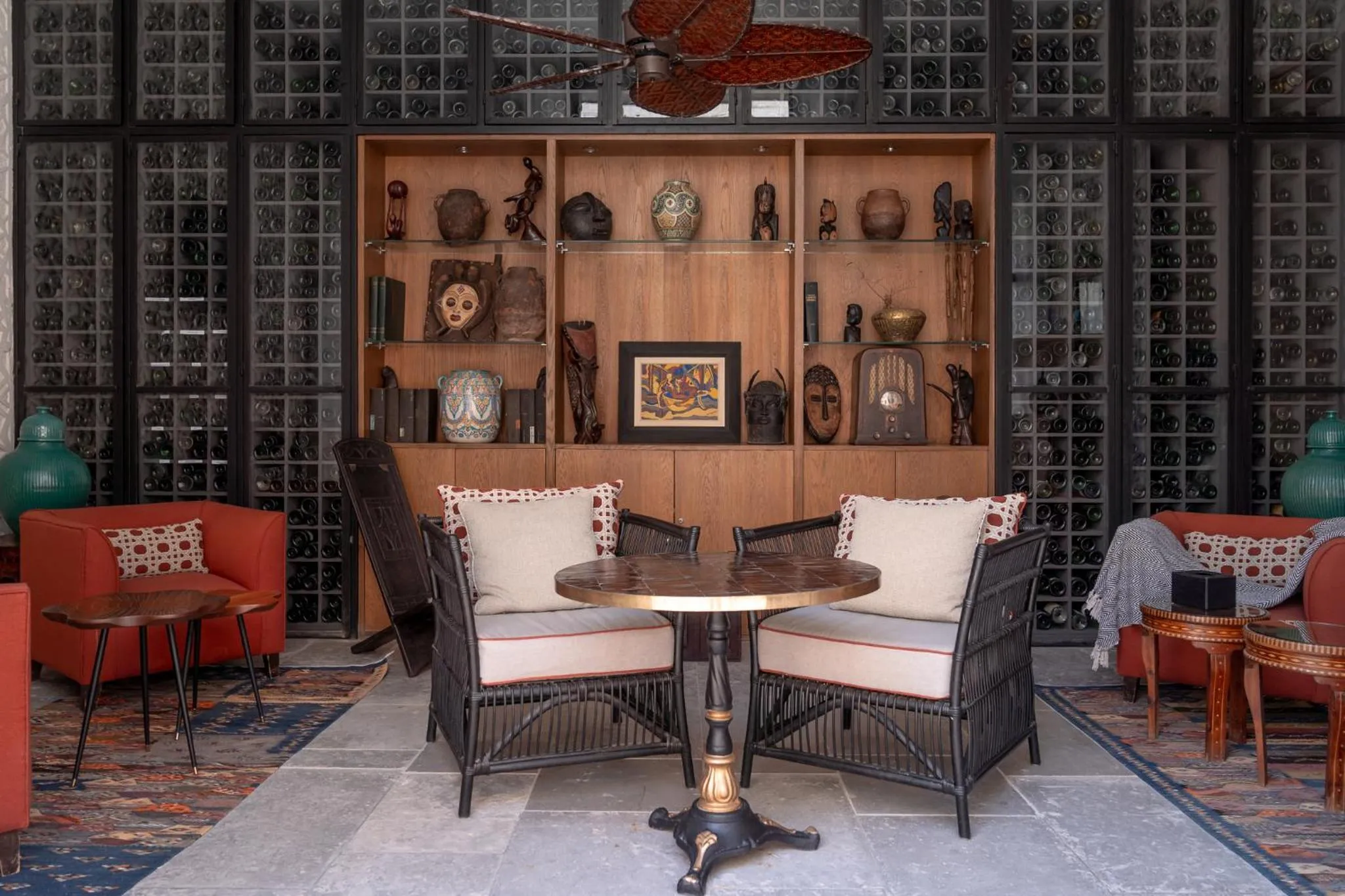 sunbed in Riad Fes - Relais & Châteaux