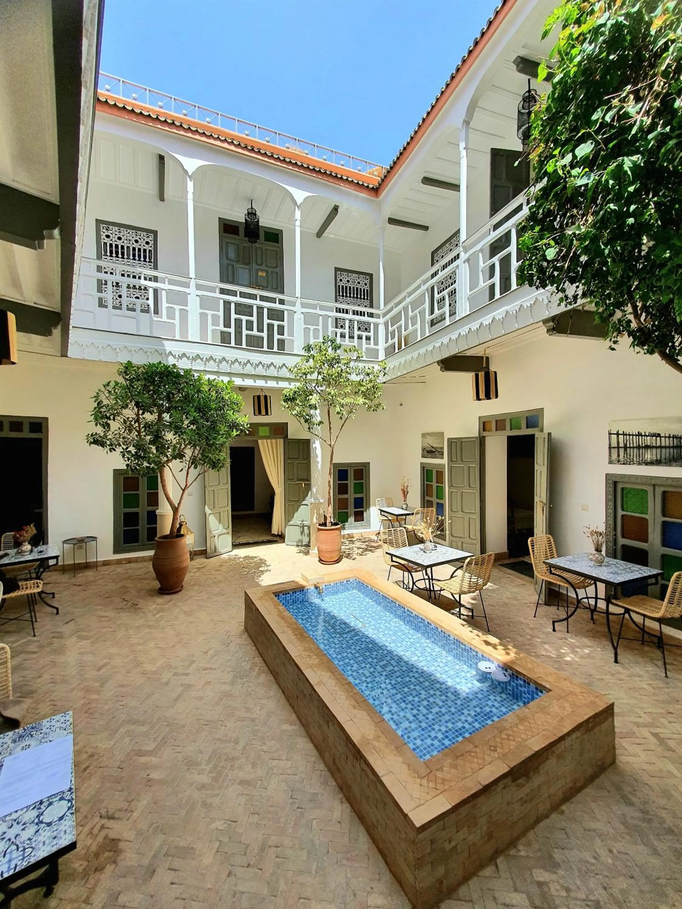 Swimming pool in Riad Dar Zouar & Spa
