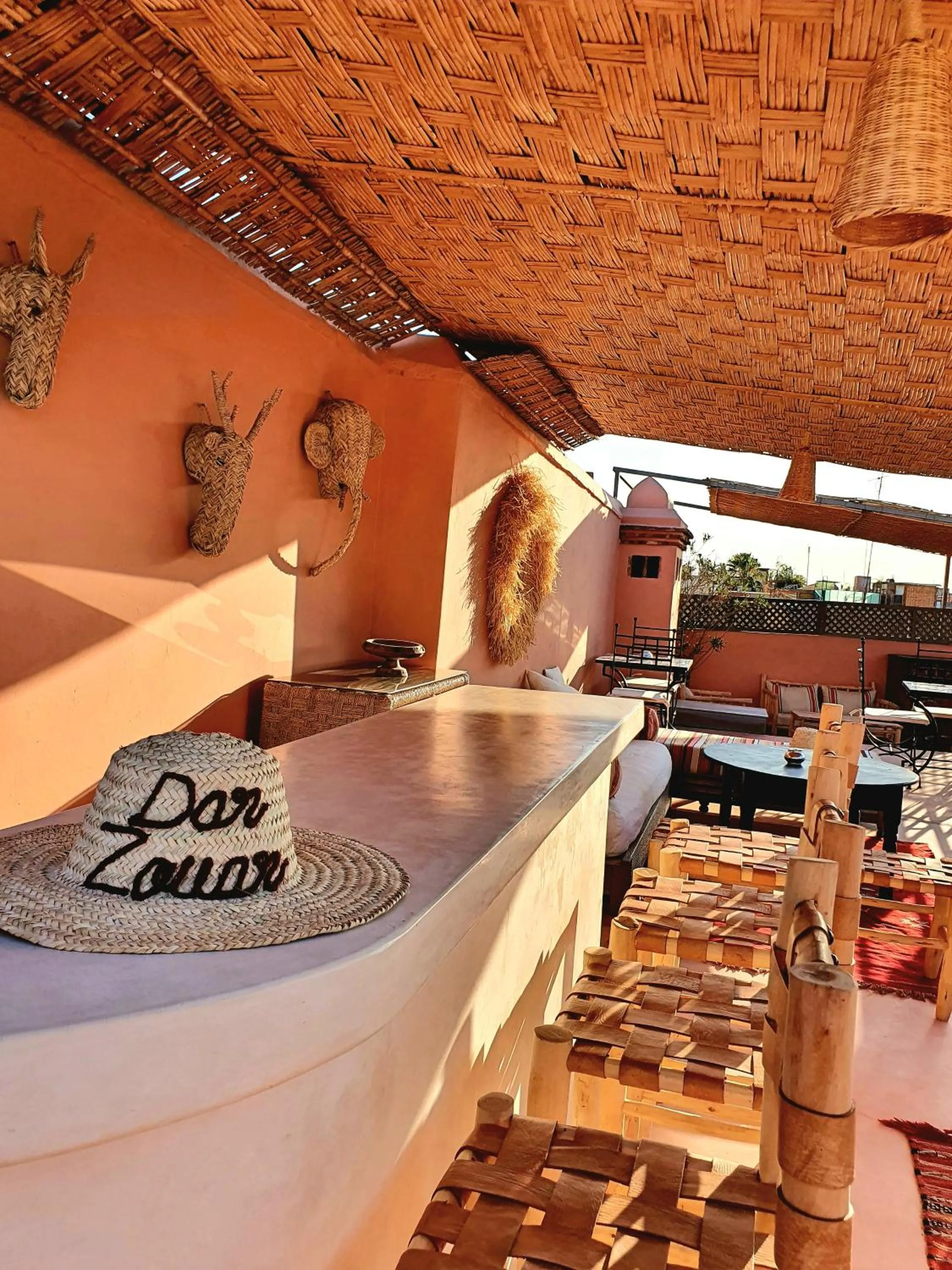 Balcony/Terrace in Riad Dar Zouar & Spa