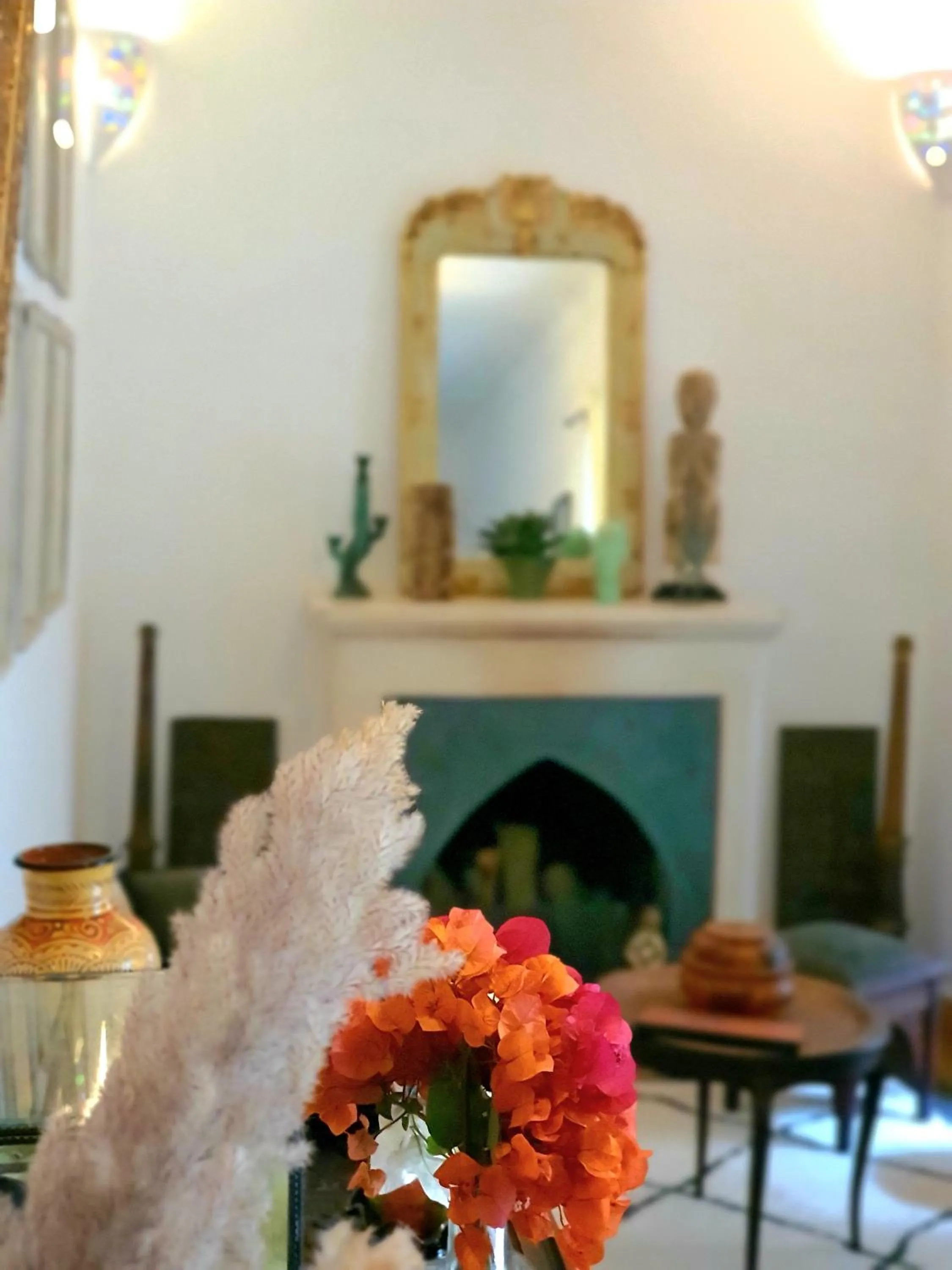 Living room in Riad Dar Zouar & Spa