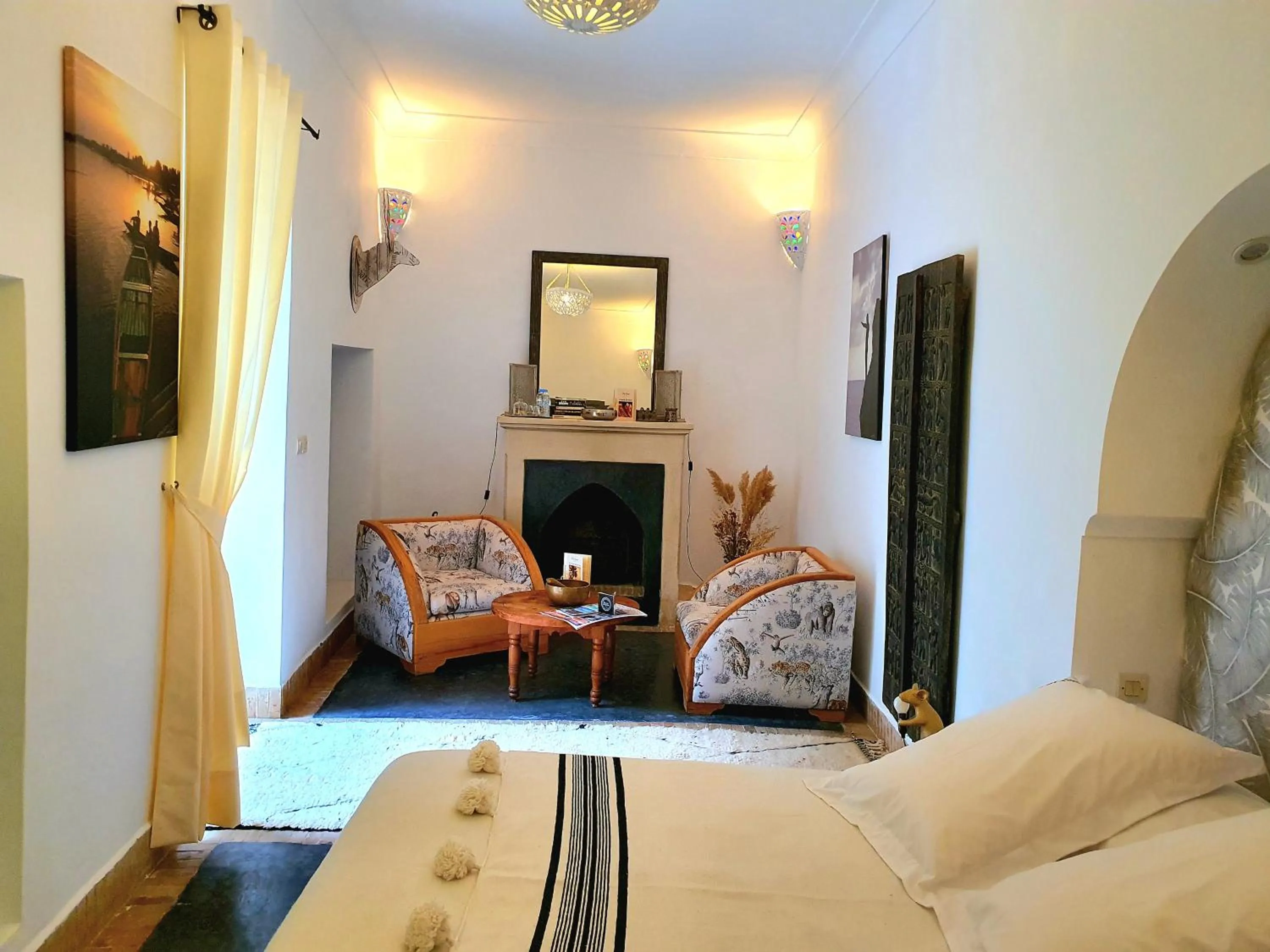 Bedroom, Bed in Riad Dar Zouar & Spa