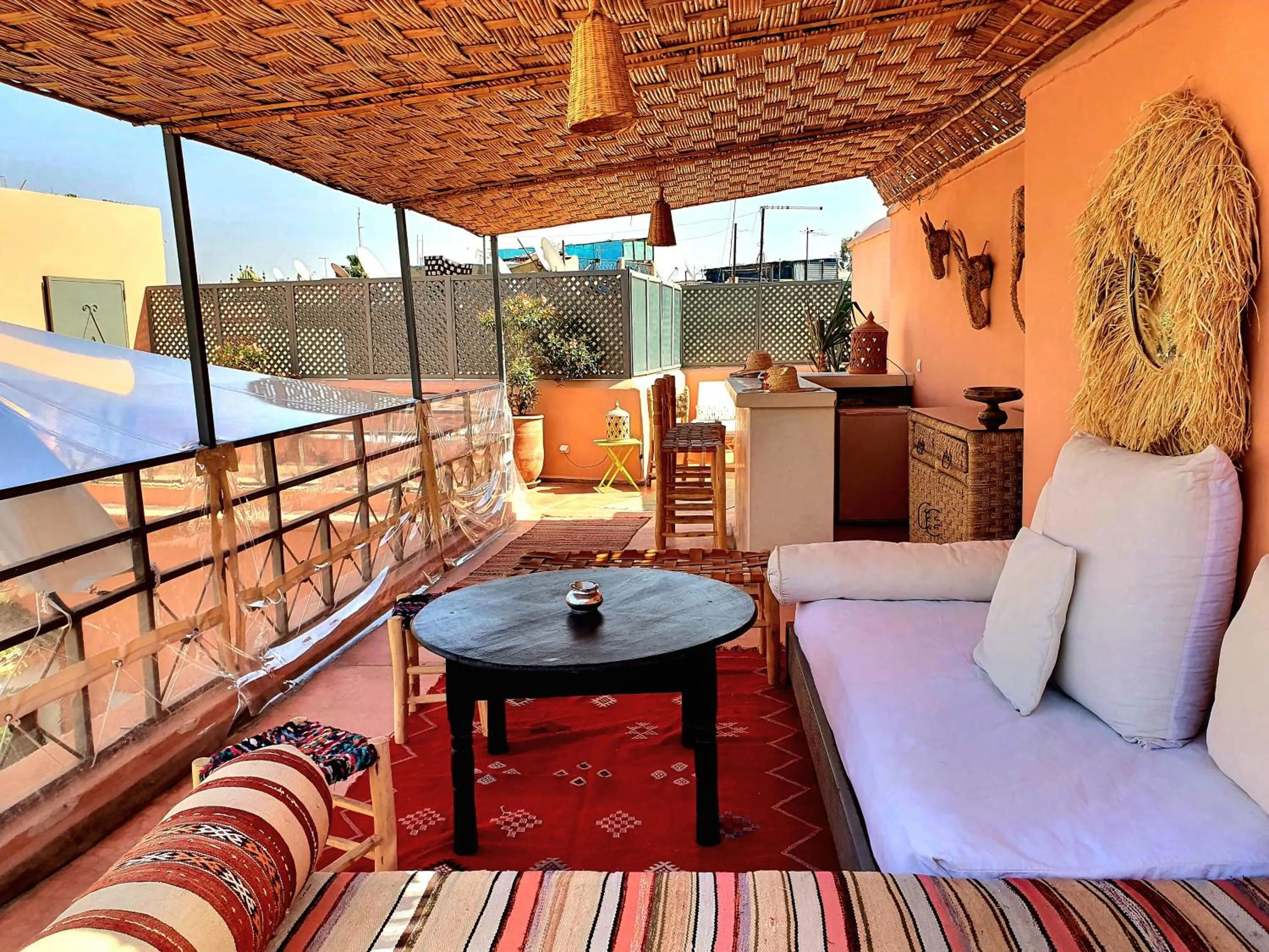 Patio in Riad Dar Zouar & Spa