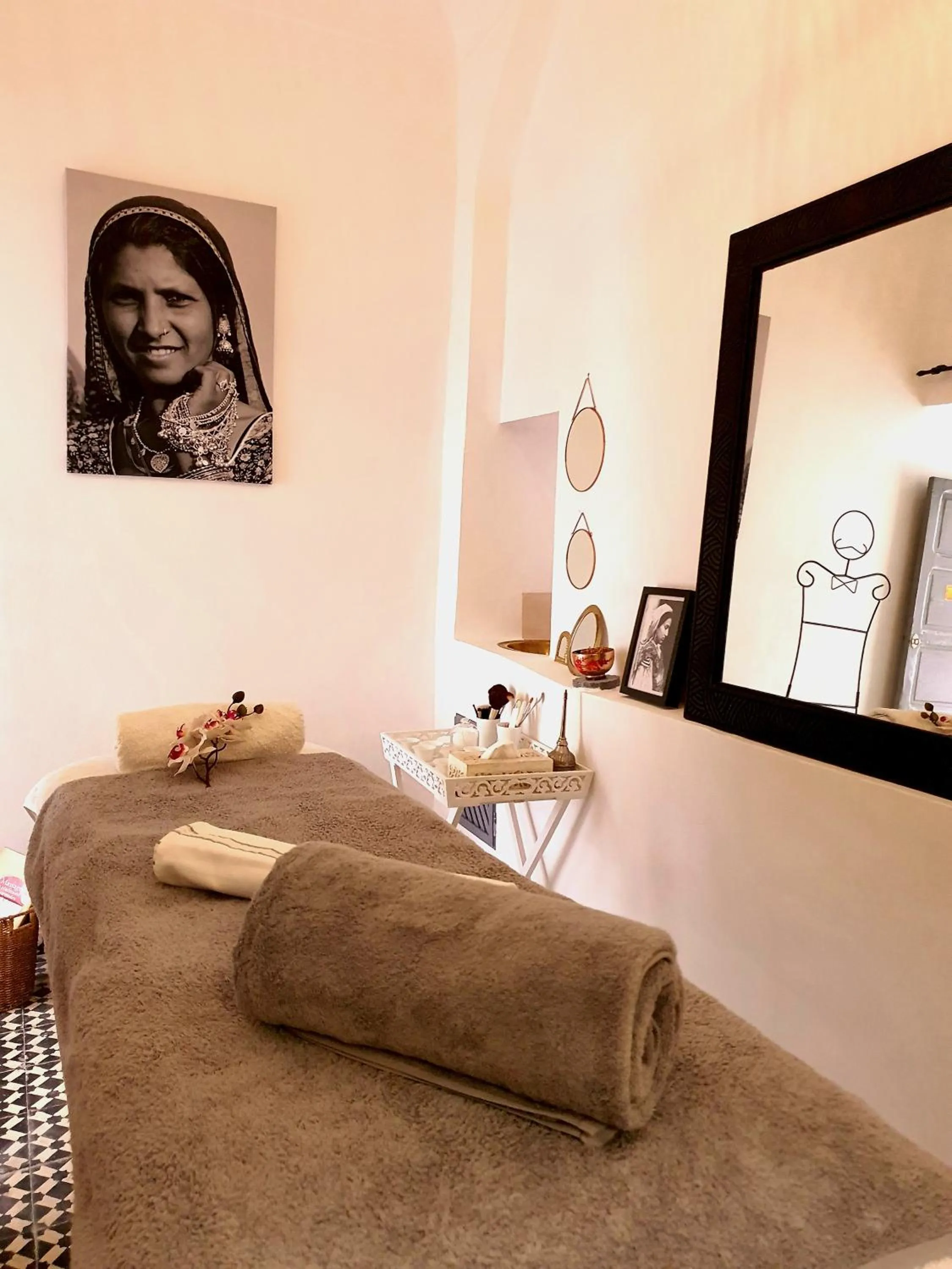Massage, Bed in Riad Dar Zouar & Spa