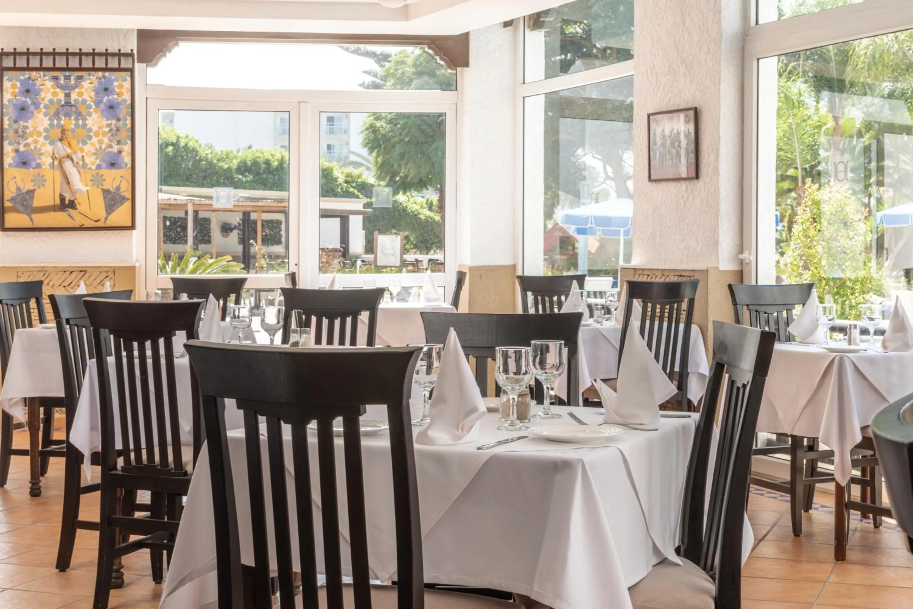 Restaurant/places to eat in Odyssee Park Hotel