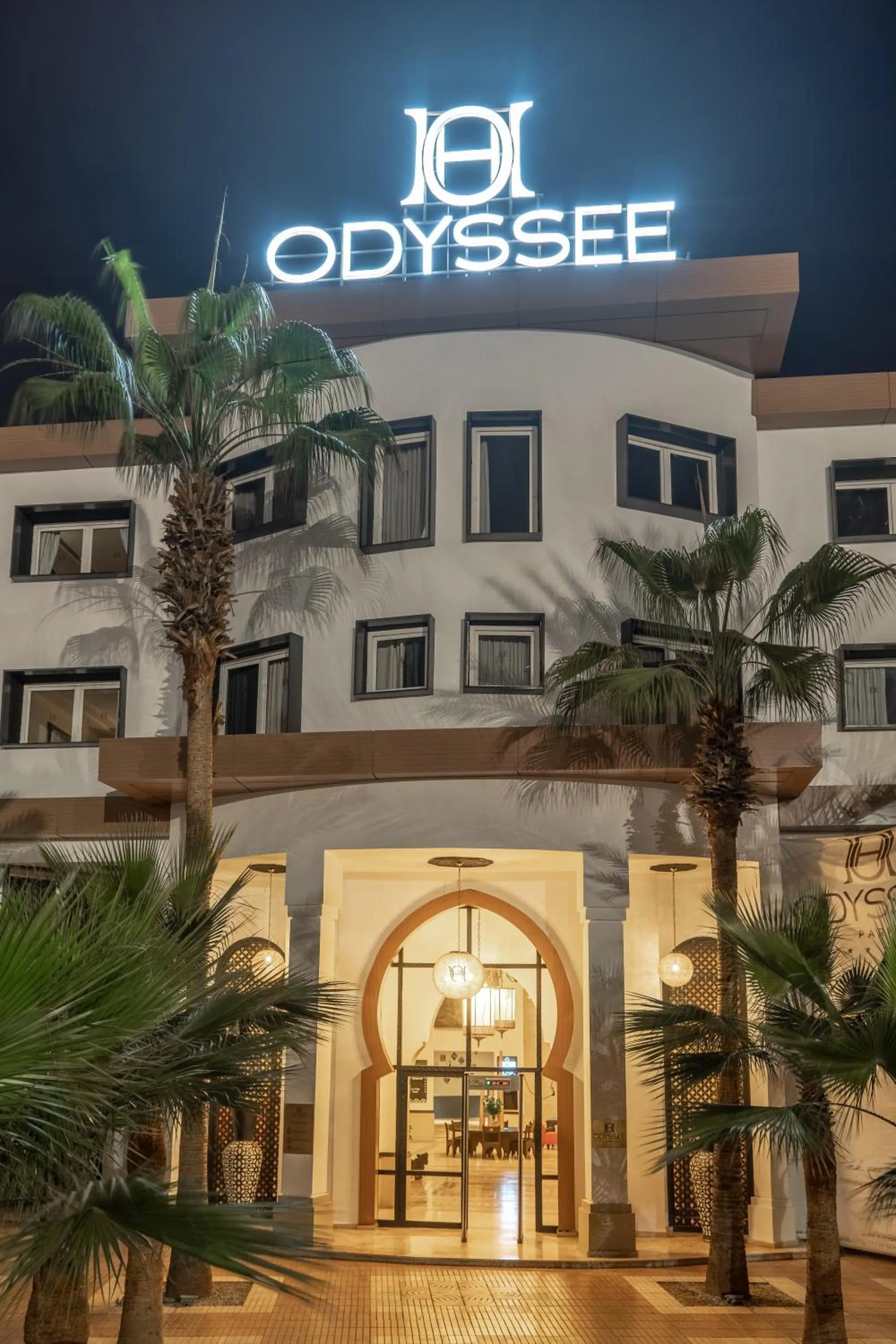 Property building in Odyssee Park Hotel