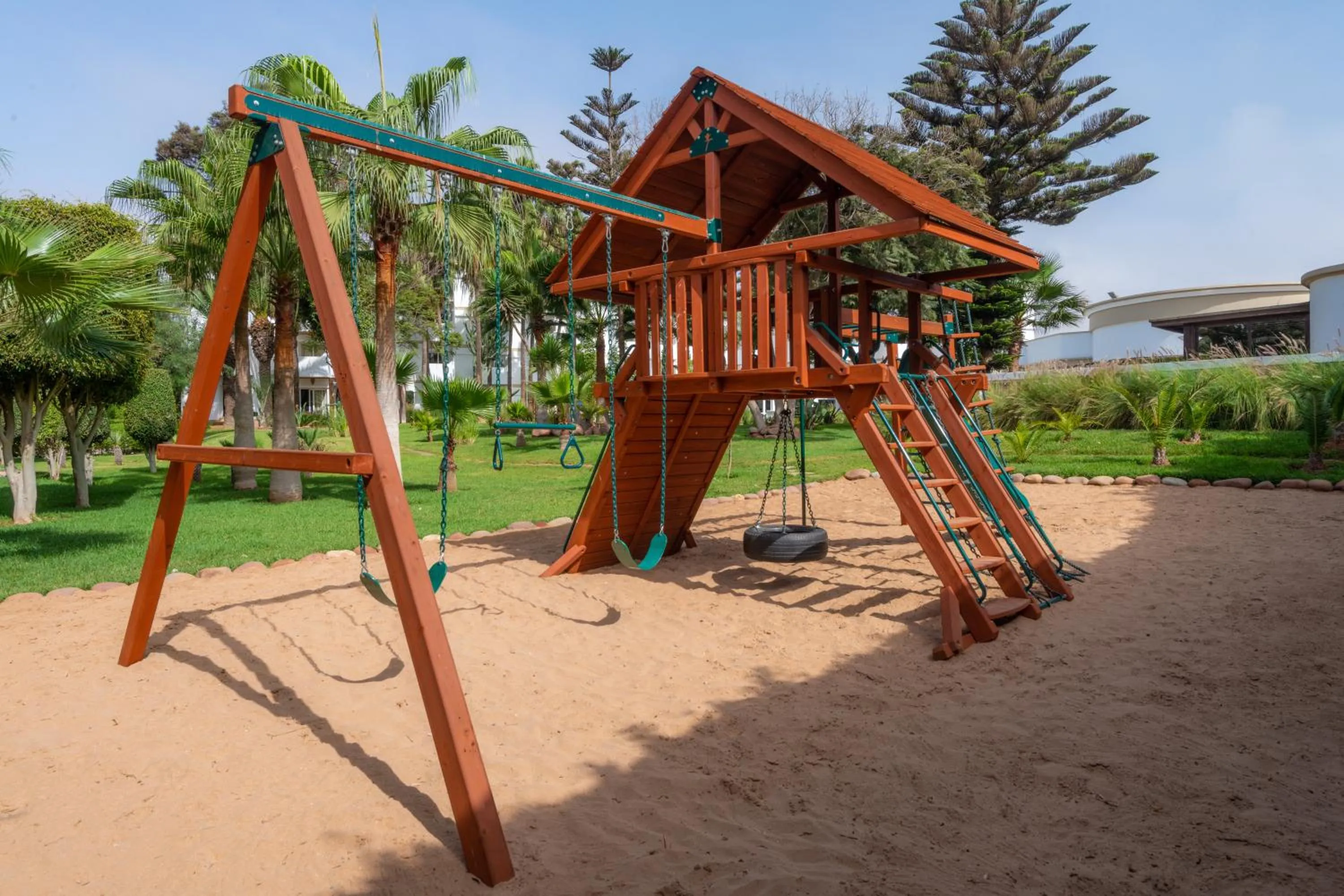 Children play ground in Odyssee Park Hotel
