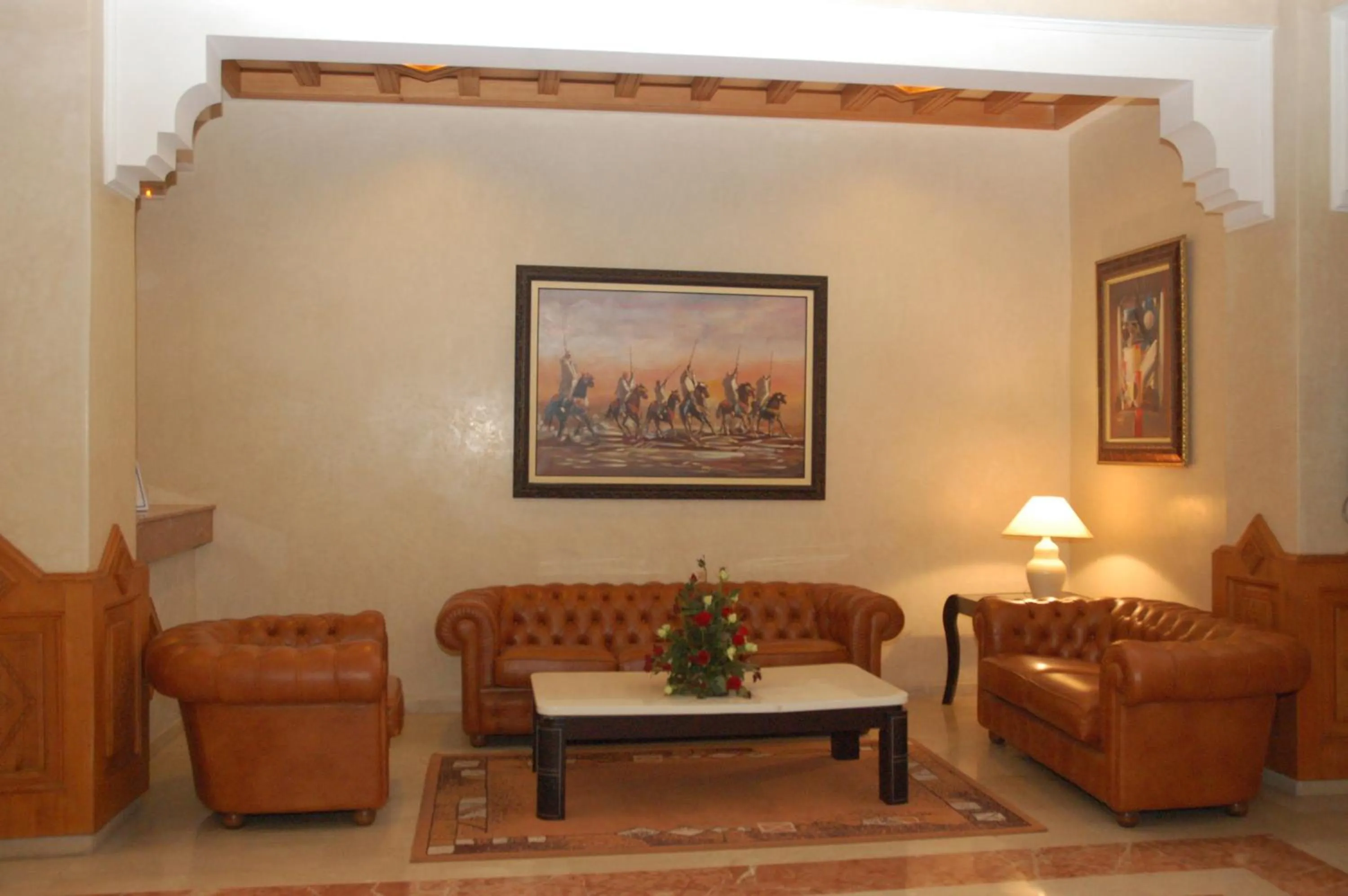 Living room in Golden Beach Appart'hotel