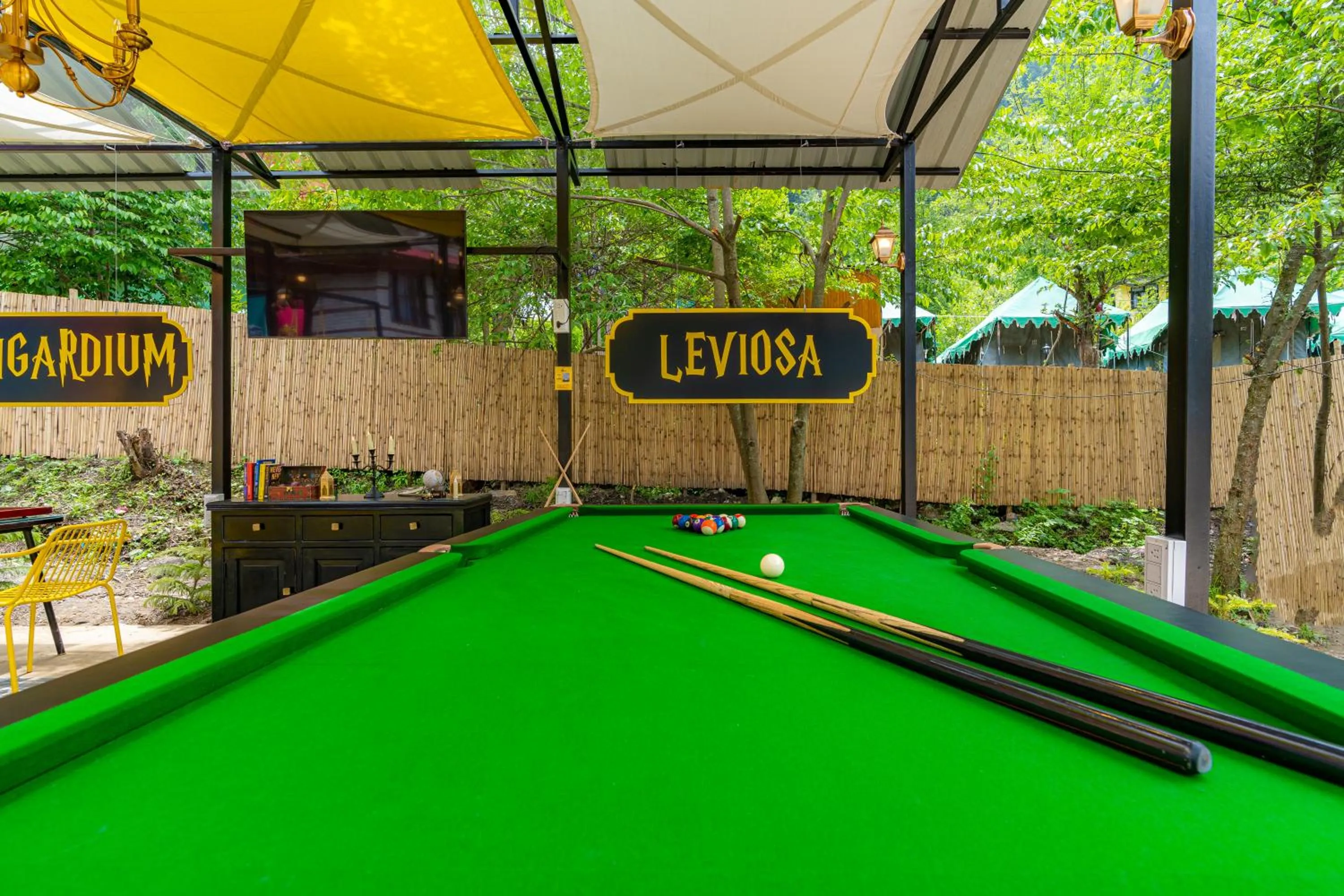 Billiard in Whoopers Boutique Kasol