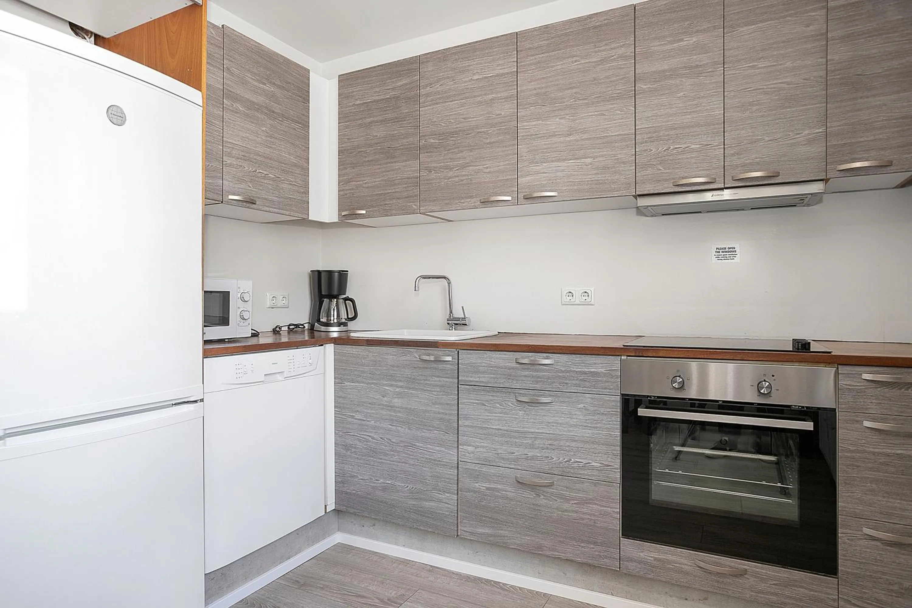 Kitchen or kitchenette in Stay Apartments Einholt
