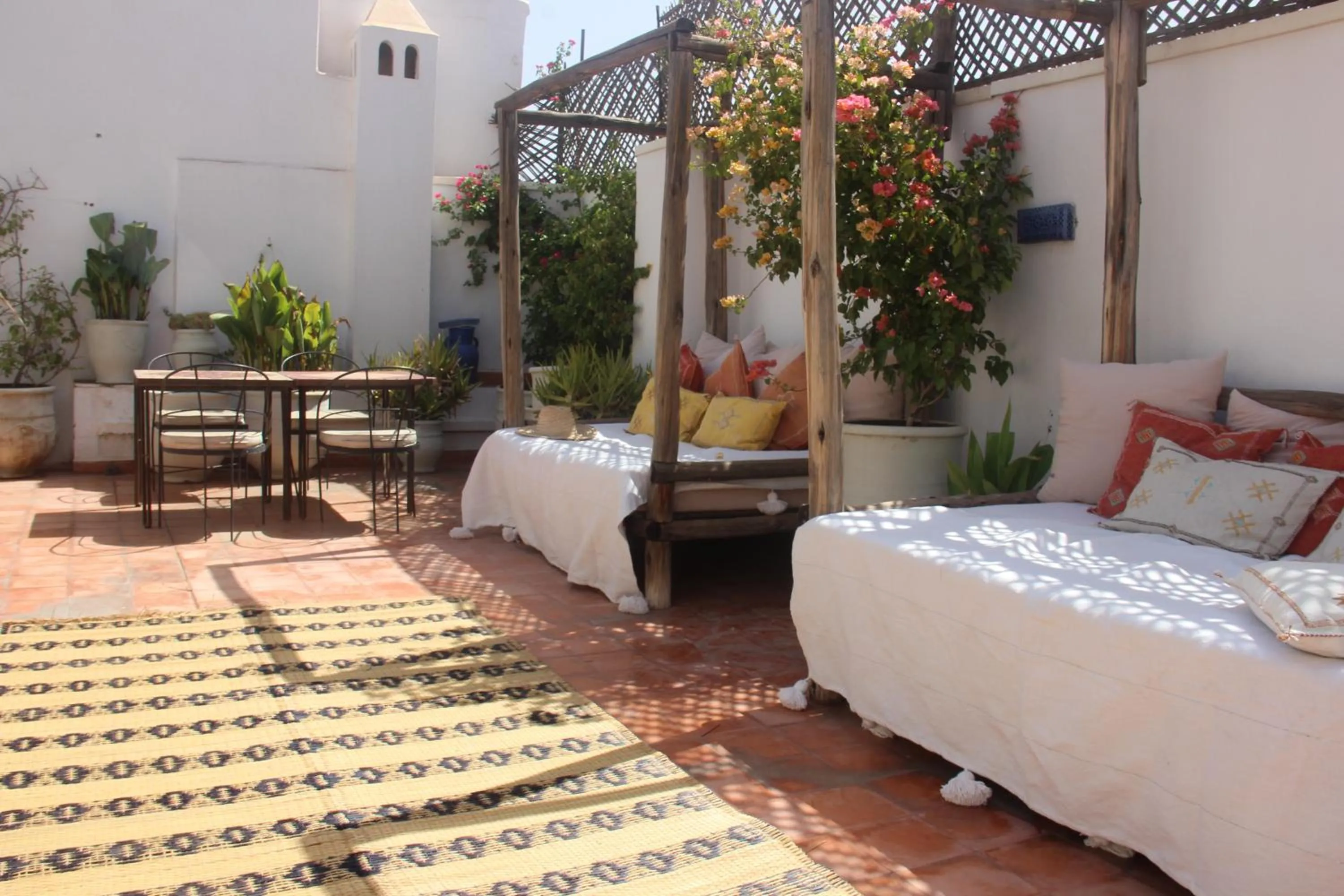 Patio in Riad Dar Nael