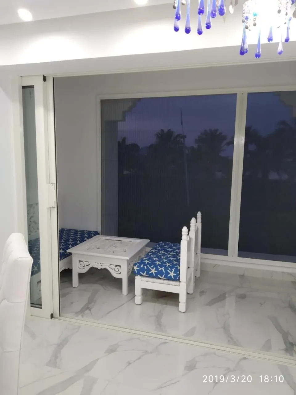 Balcony/Terrace, Bed in DOMINA CORAL BAY HAREM