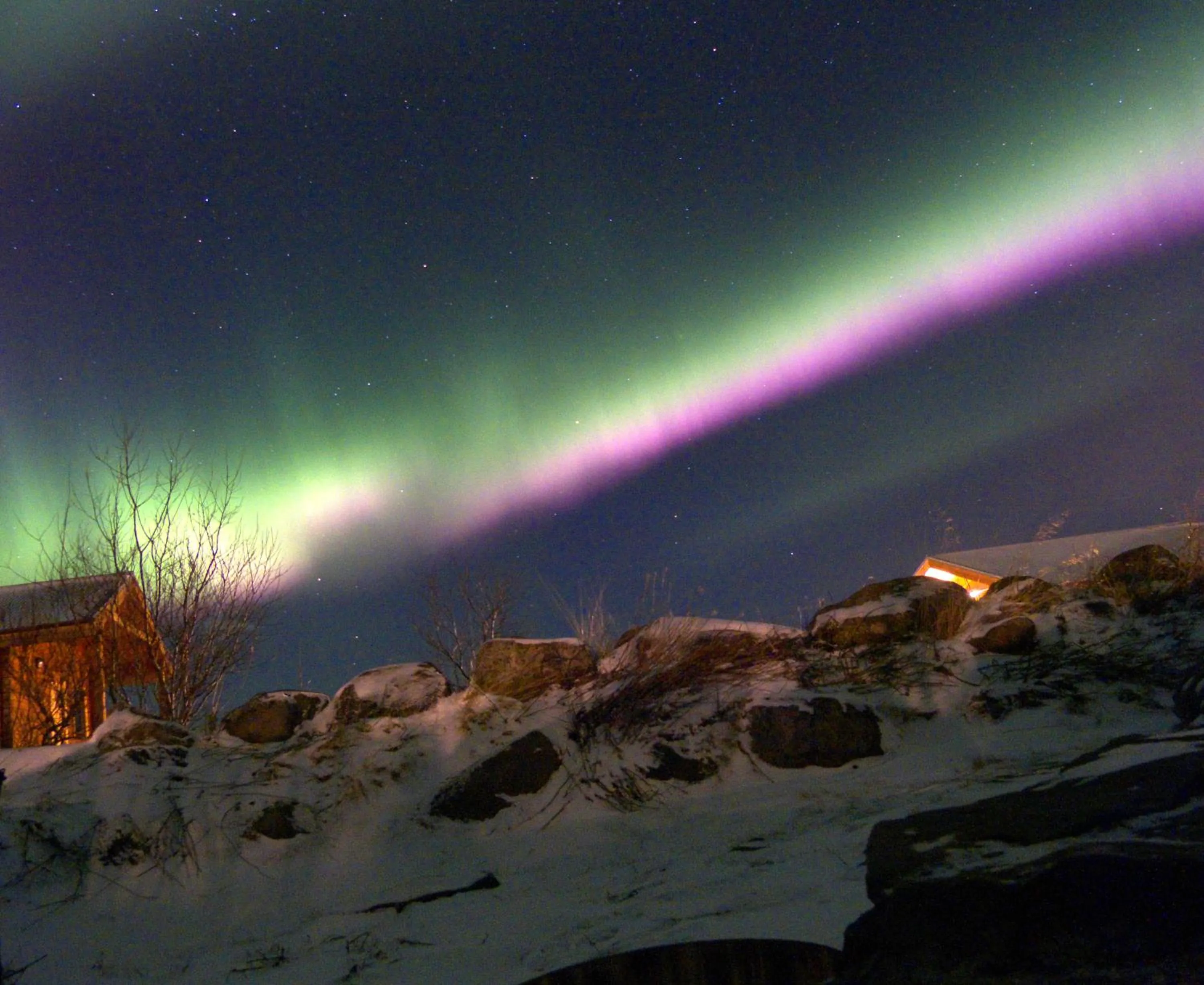 View (from property/room) in Hestasport Cottages