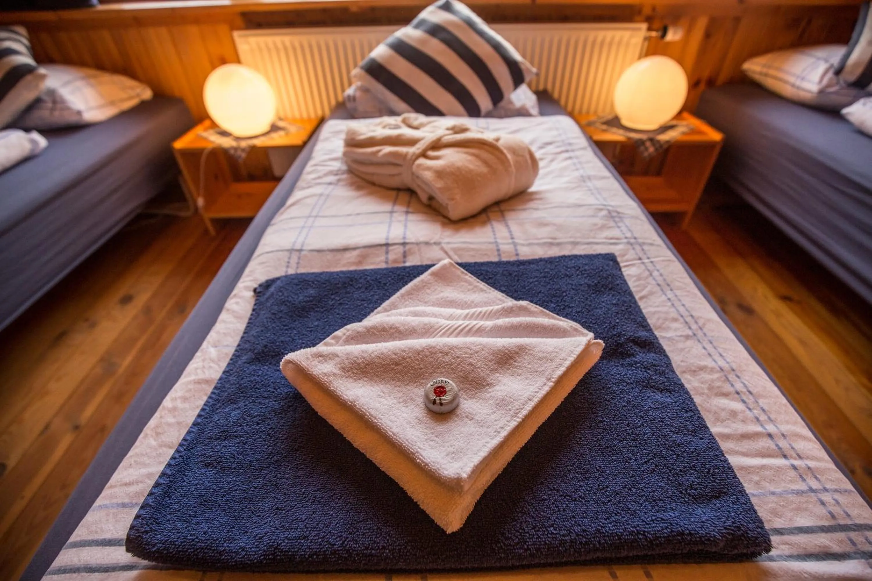 Bedroom, Bed in Hestasport Cottages