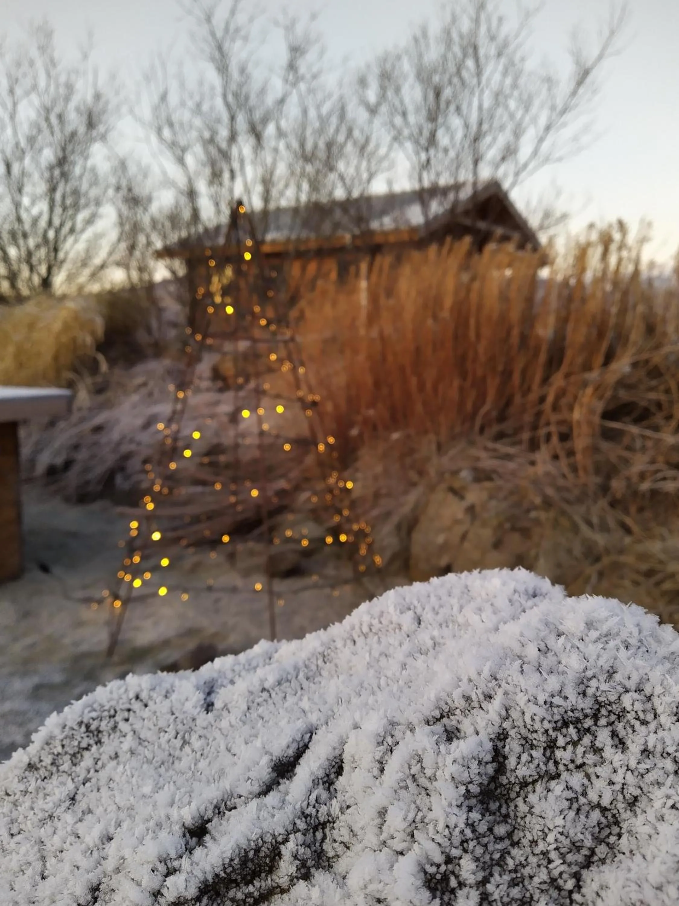 Decorative detail in Hestasport Cottages