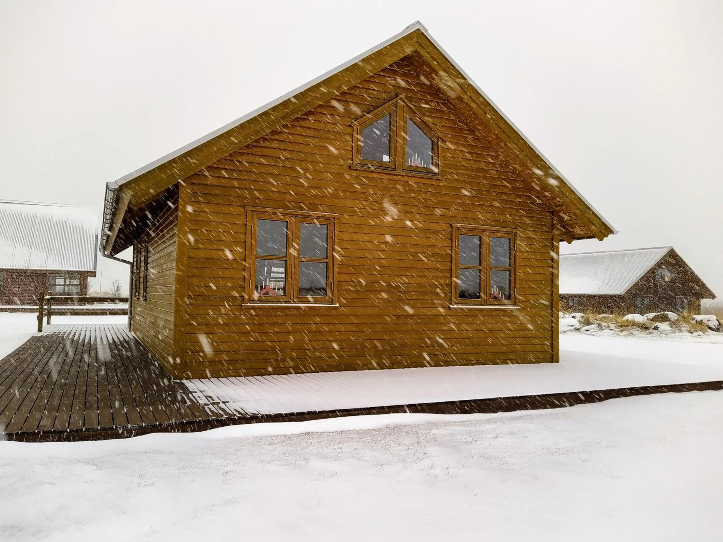 Photo of the whole room in Hestasport Cottages
