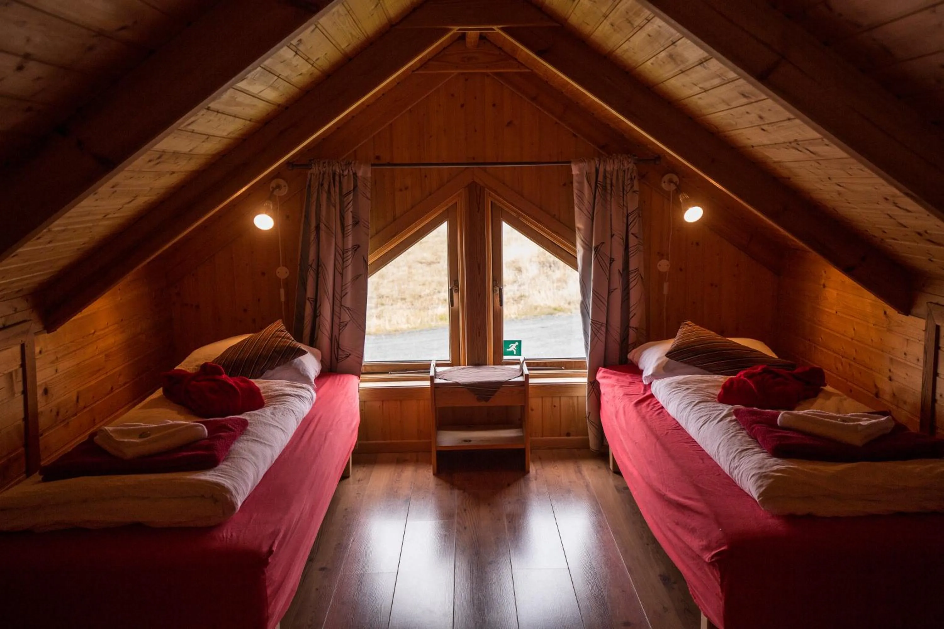 Bedroom, Bed in Hestasport Cottages