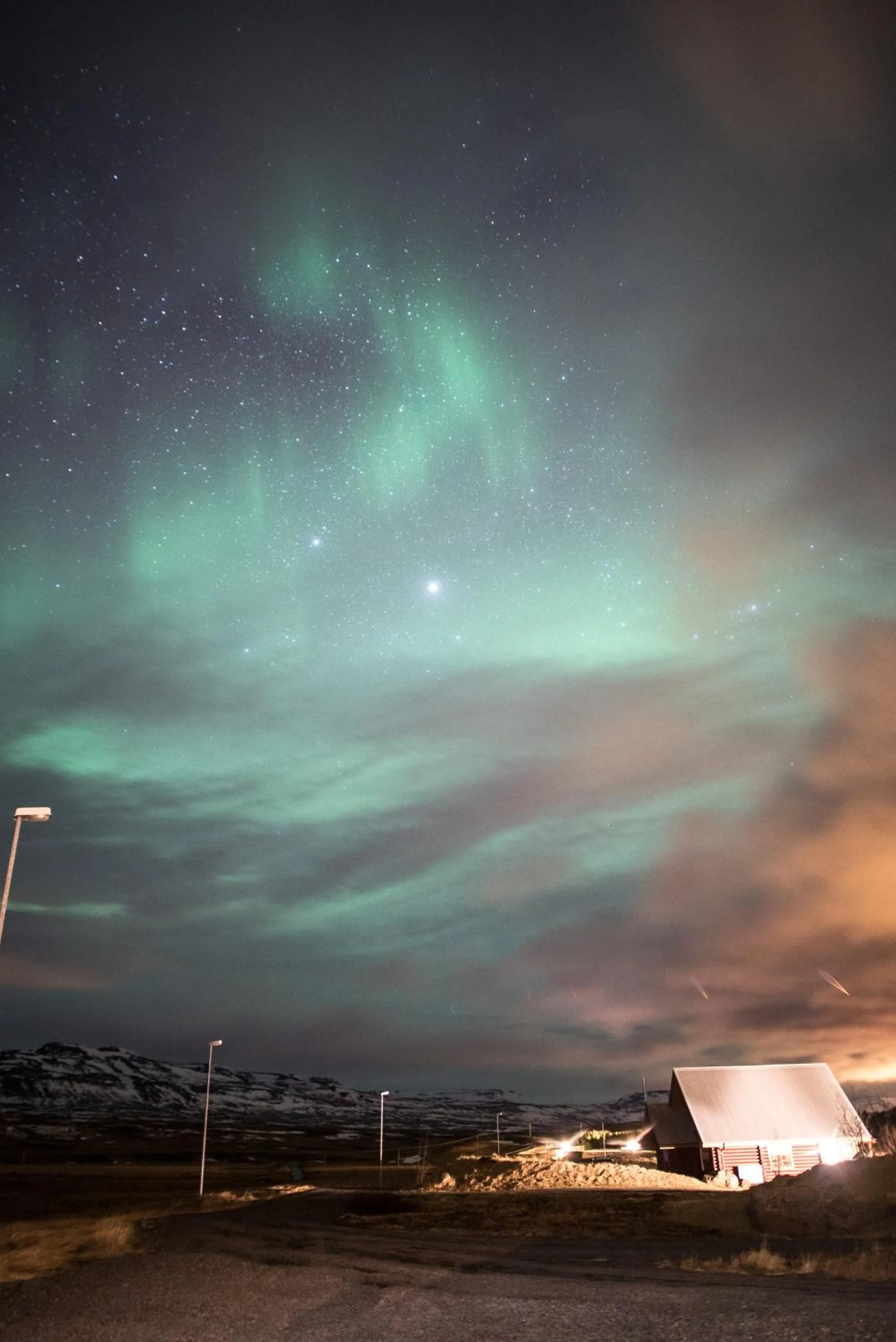 Natural landscape in Hestasport Cottages