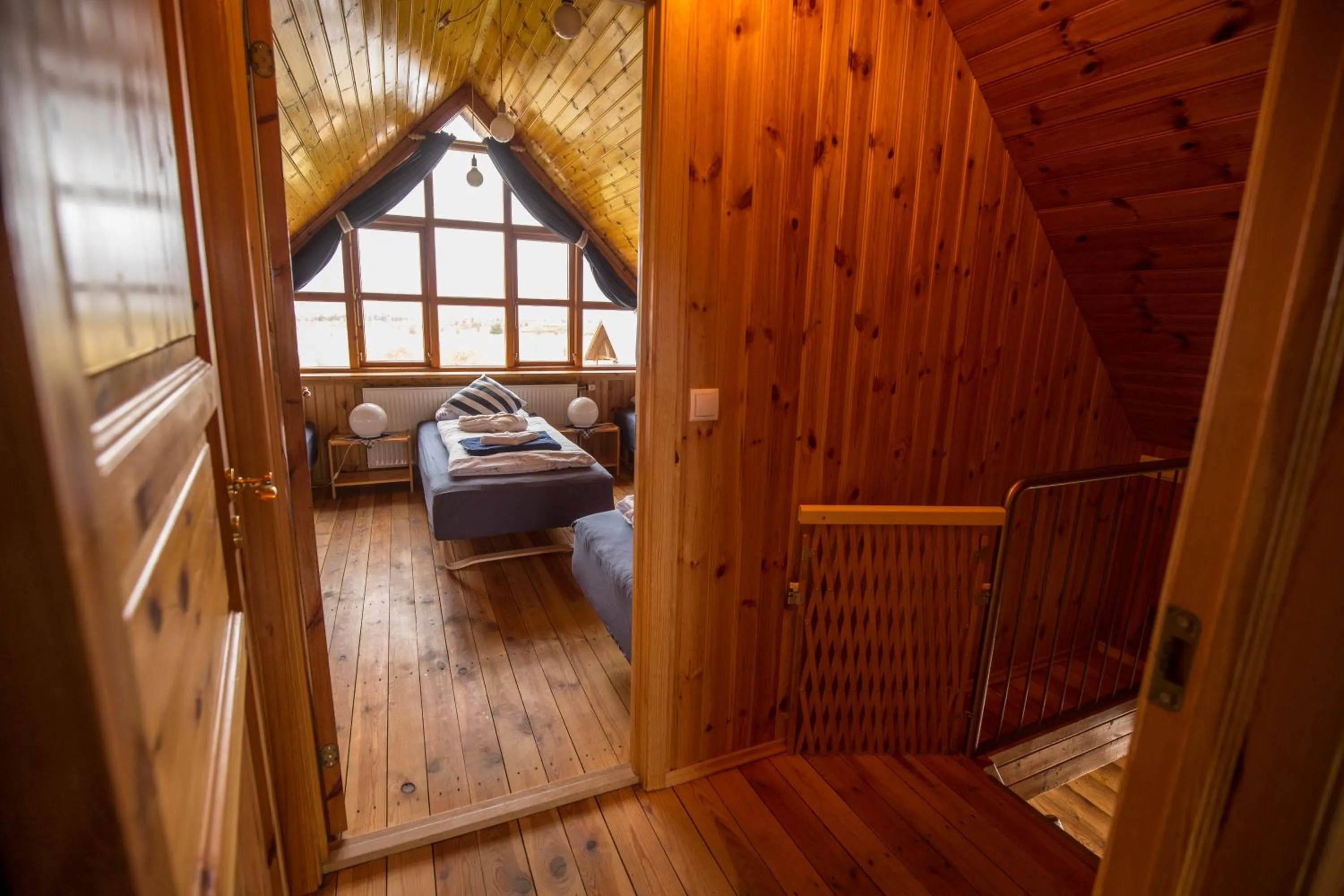 Bedroom, Bed in Hestasport Cottages