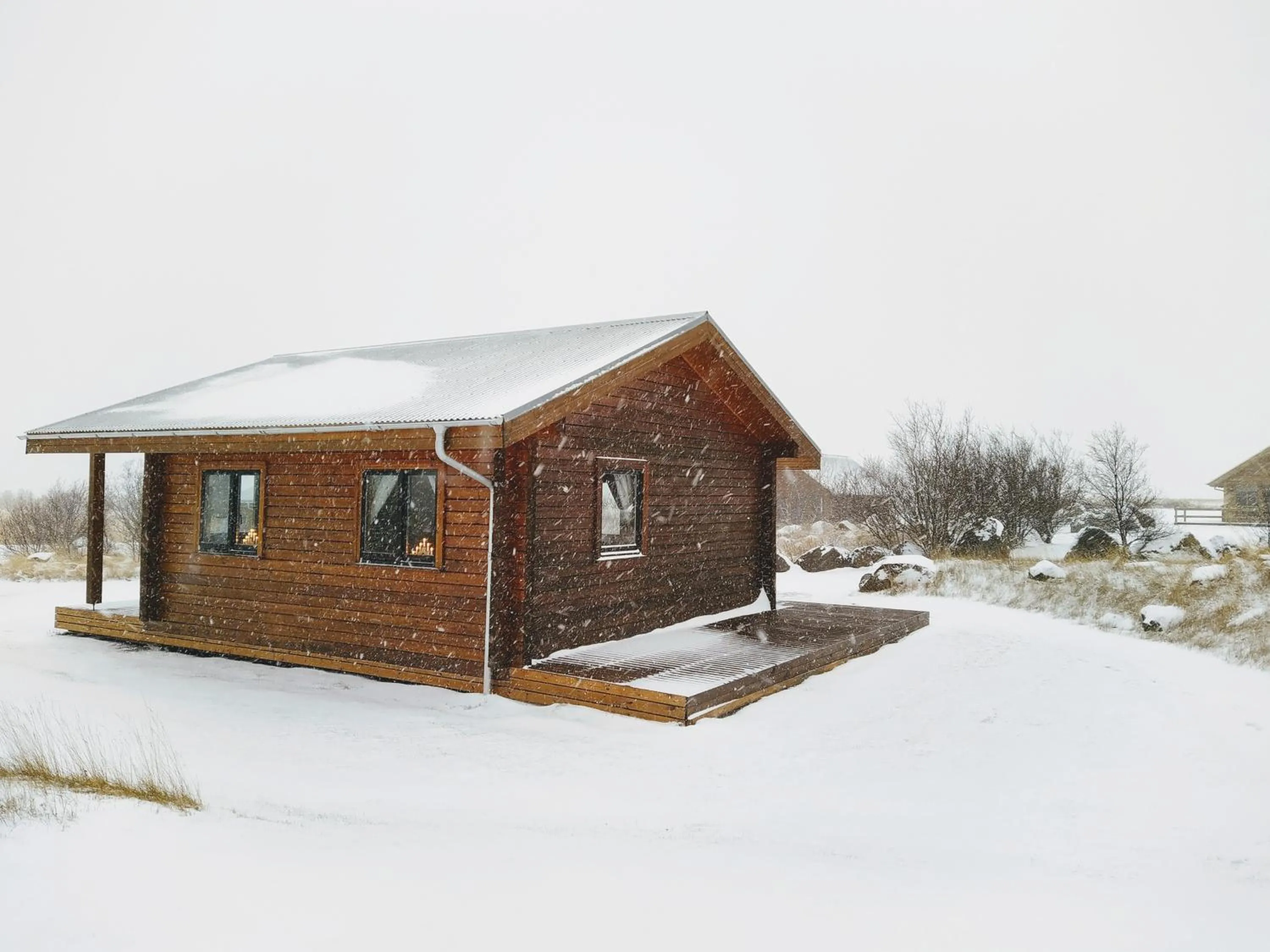 Photo of the whole room in Hestasport Cottages
