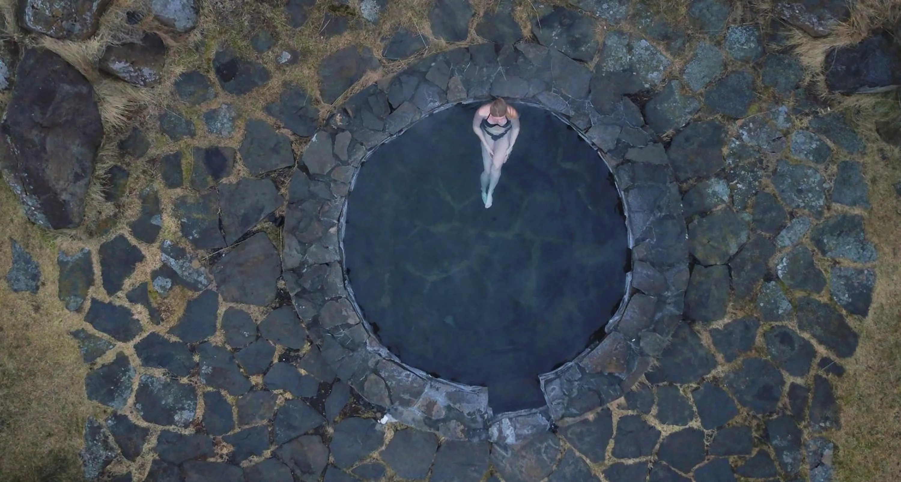 Hot Spring Bath in Hestasport Cottages