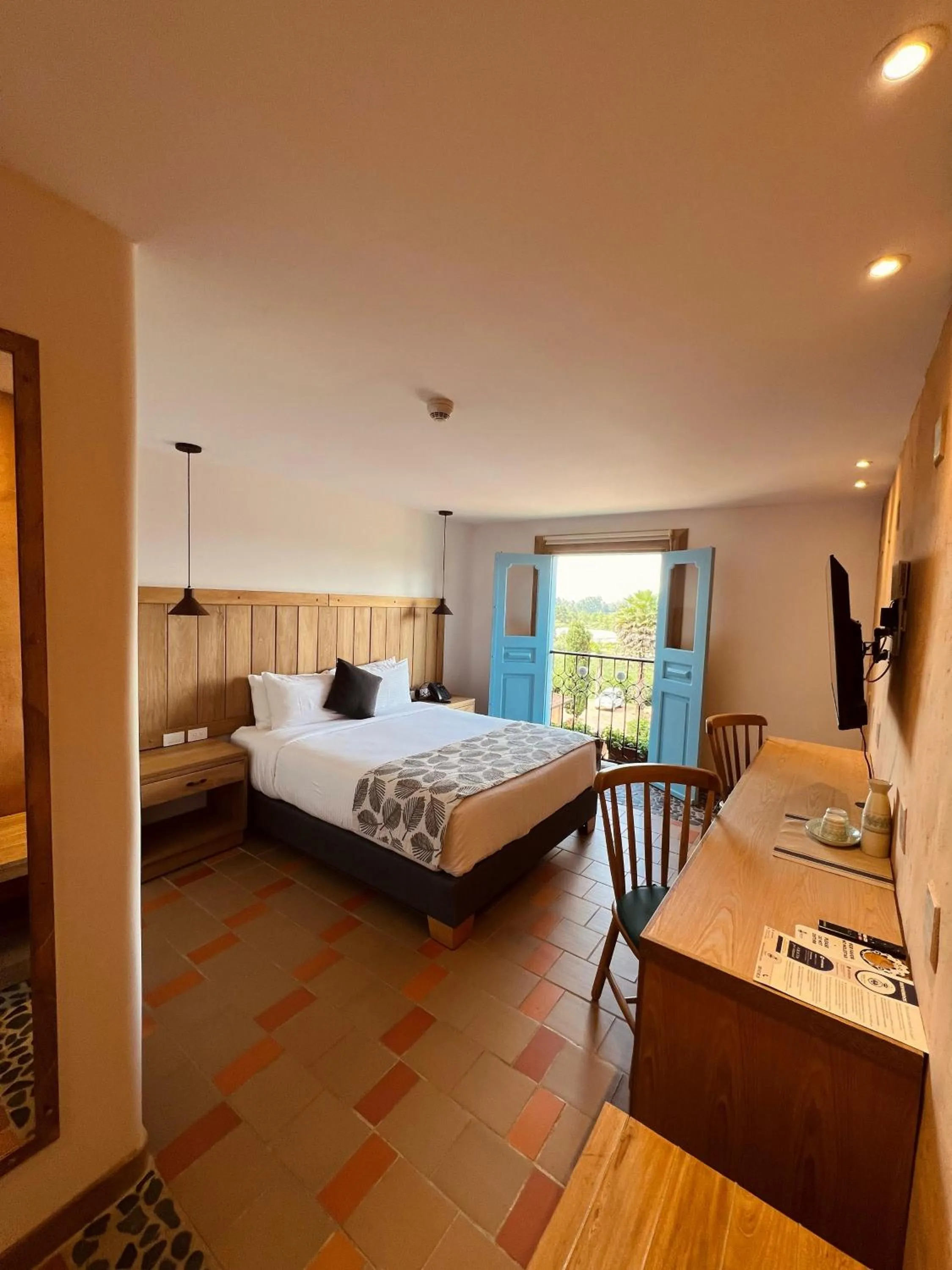 Bed in Alfahar Hotel